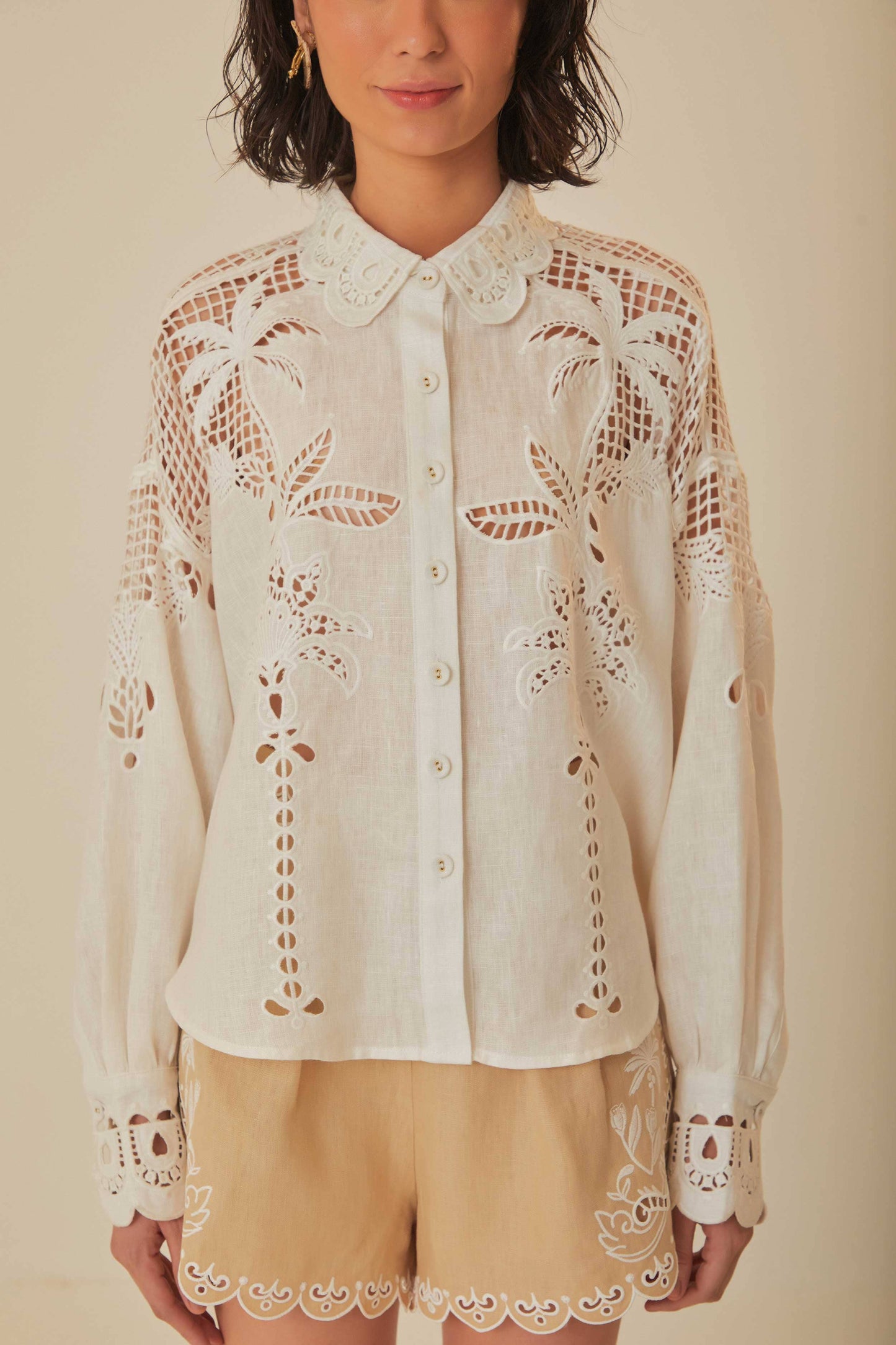 White Palms Richelieu Euroflax™ Premium Linen Shirt