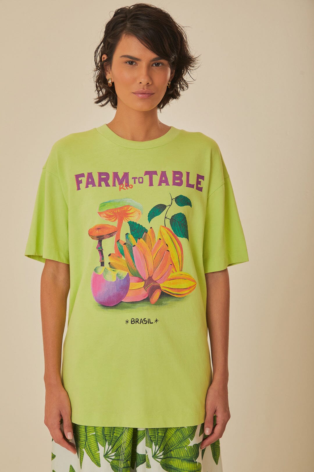 Green Farm Rio To Table Organic Cotton T-Shirt
