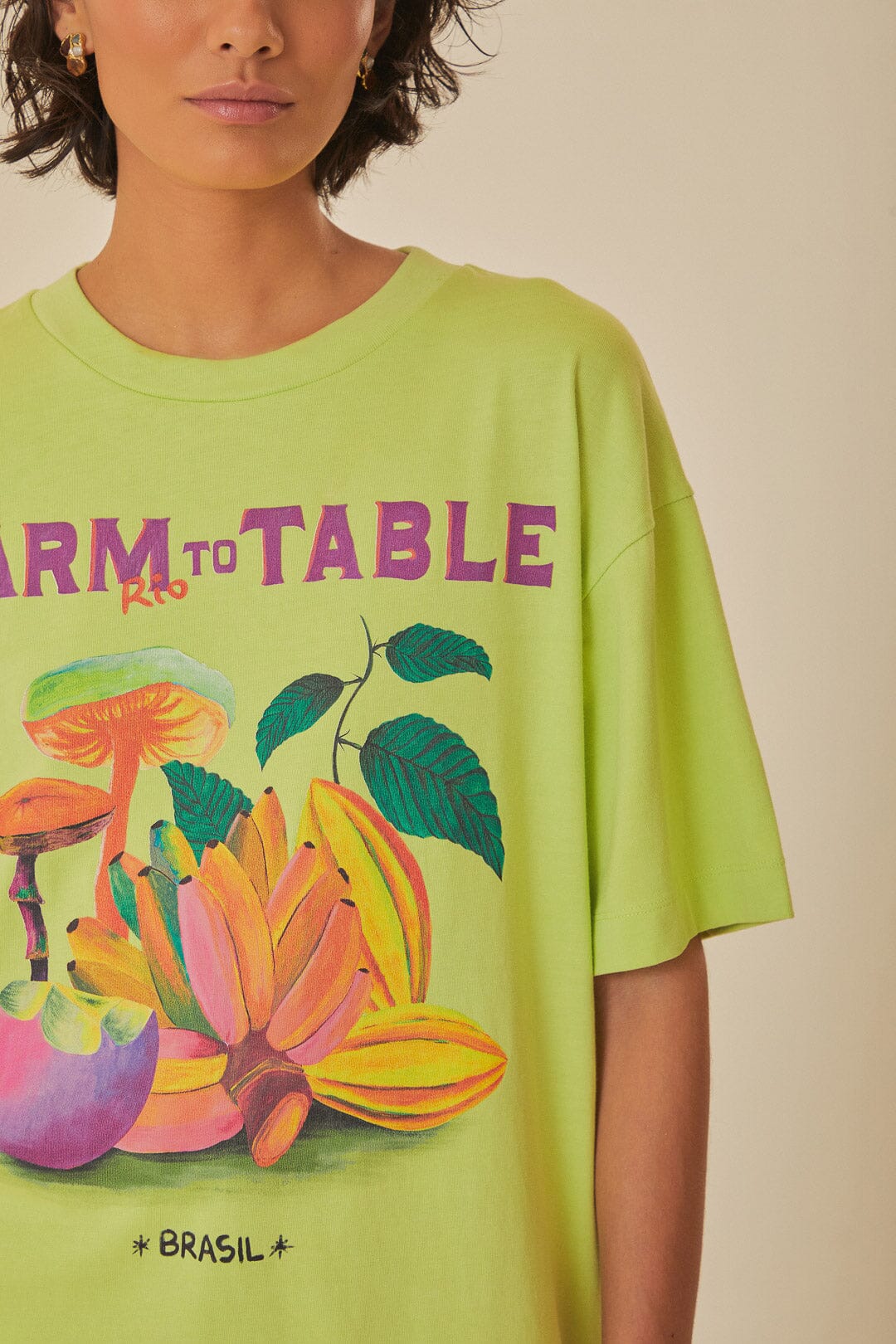 Green Farm Rio To Table Organic Cotton T-Shirt