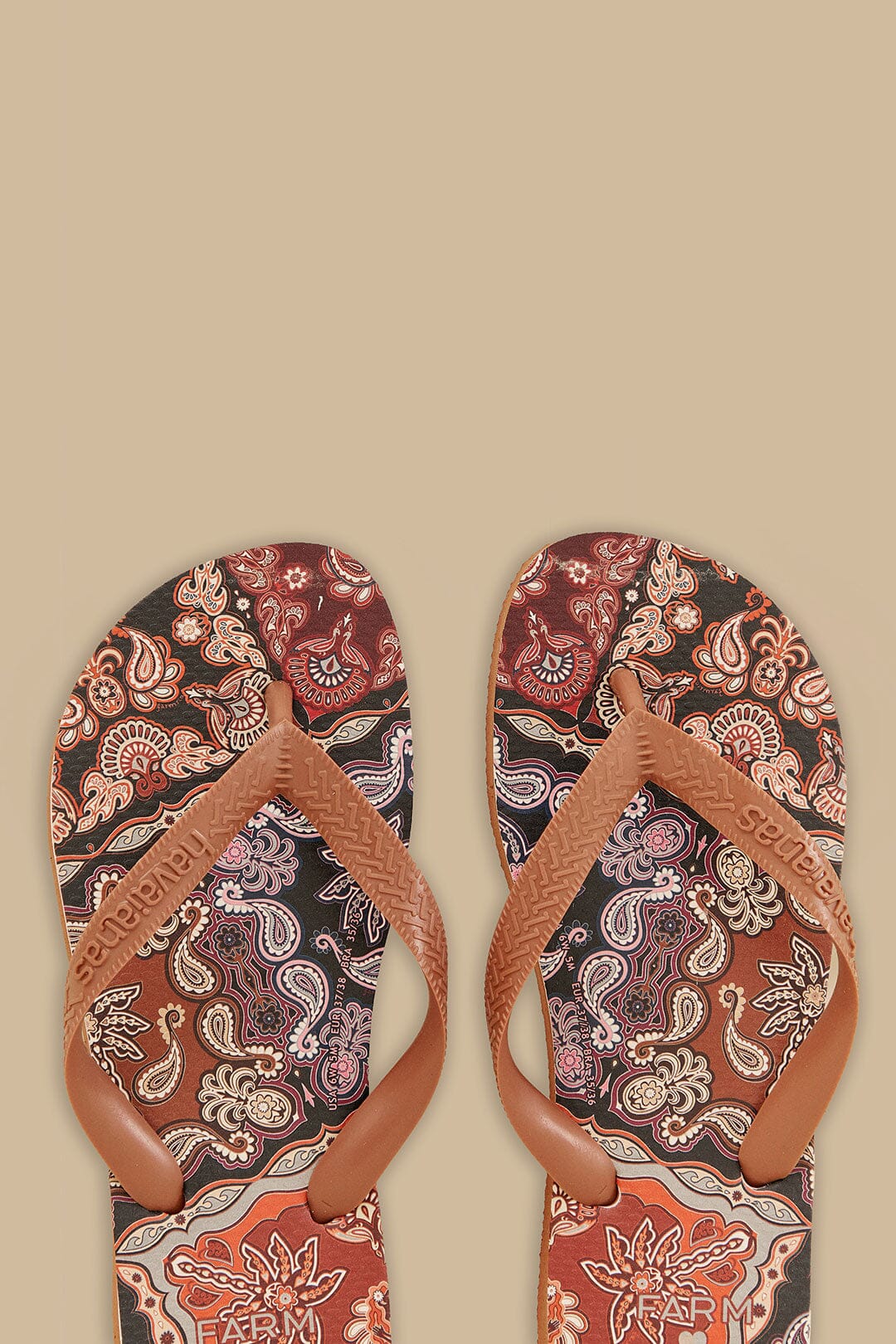 Brown Scarf Havaianas