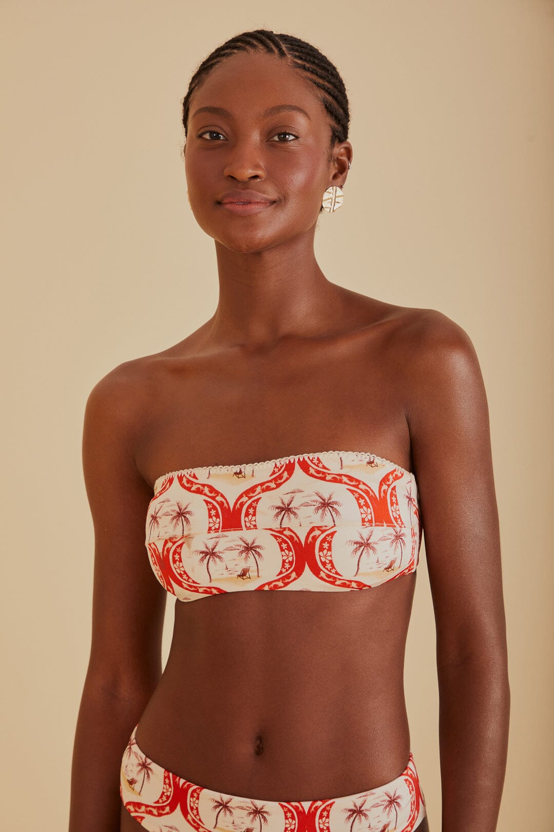 Summer Beach Bandeau Bikini Top