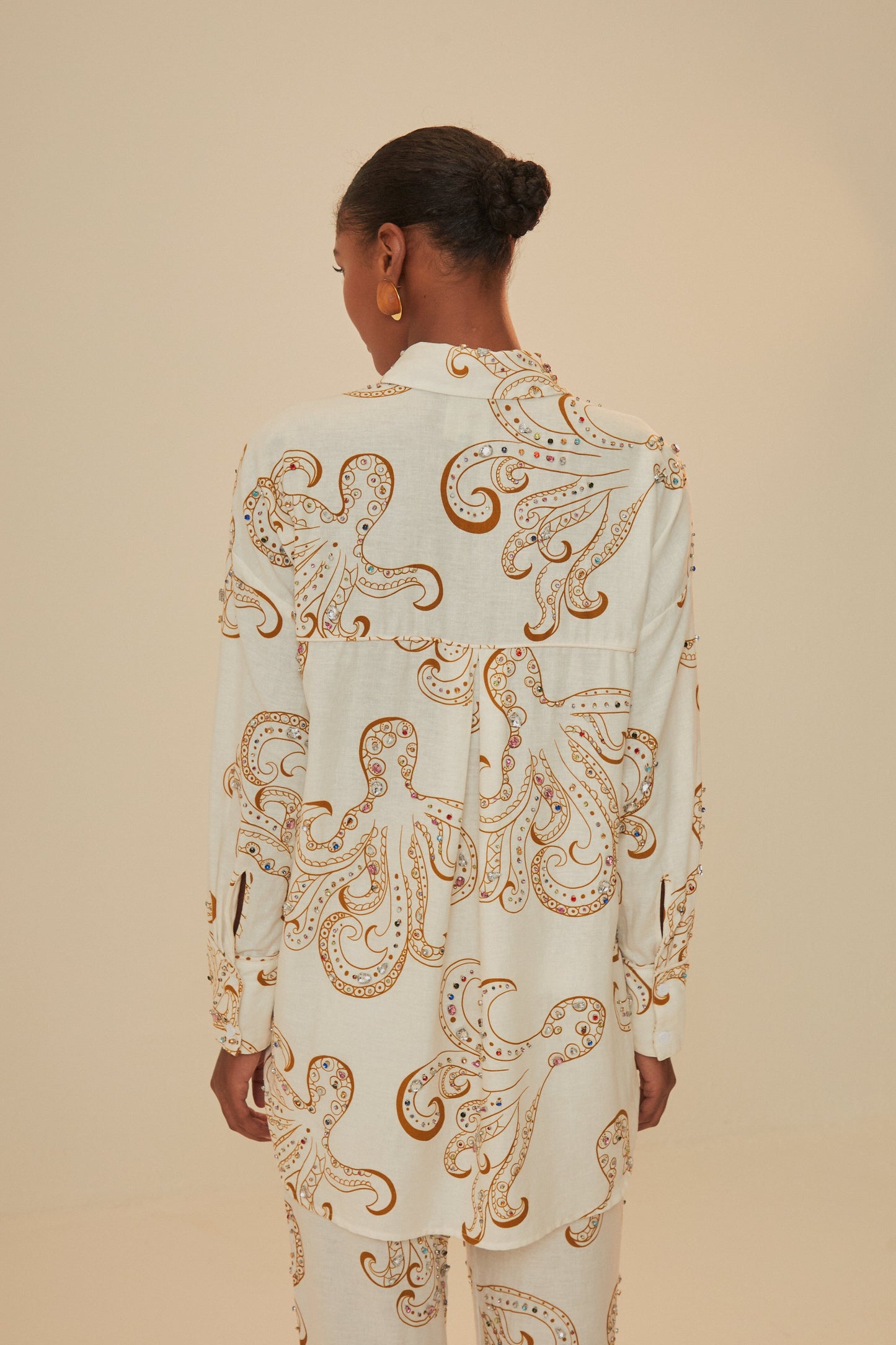 Off-White Octopus Fun Euroflax™ Premium Linen Shirt