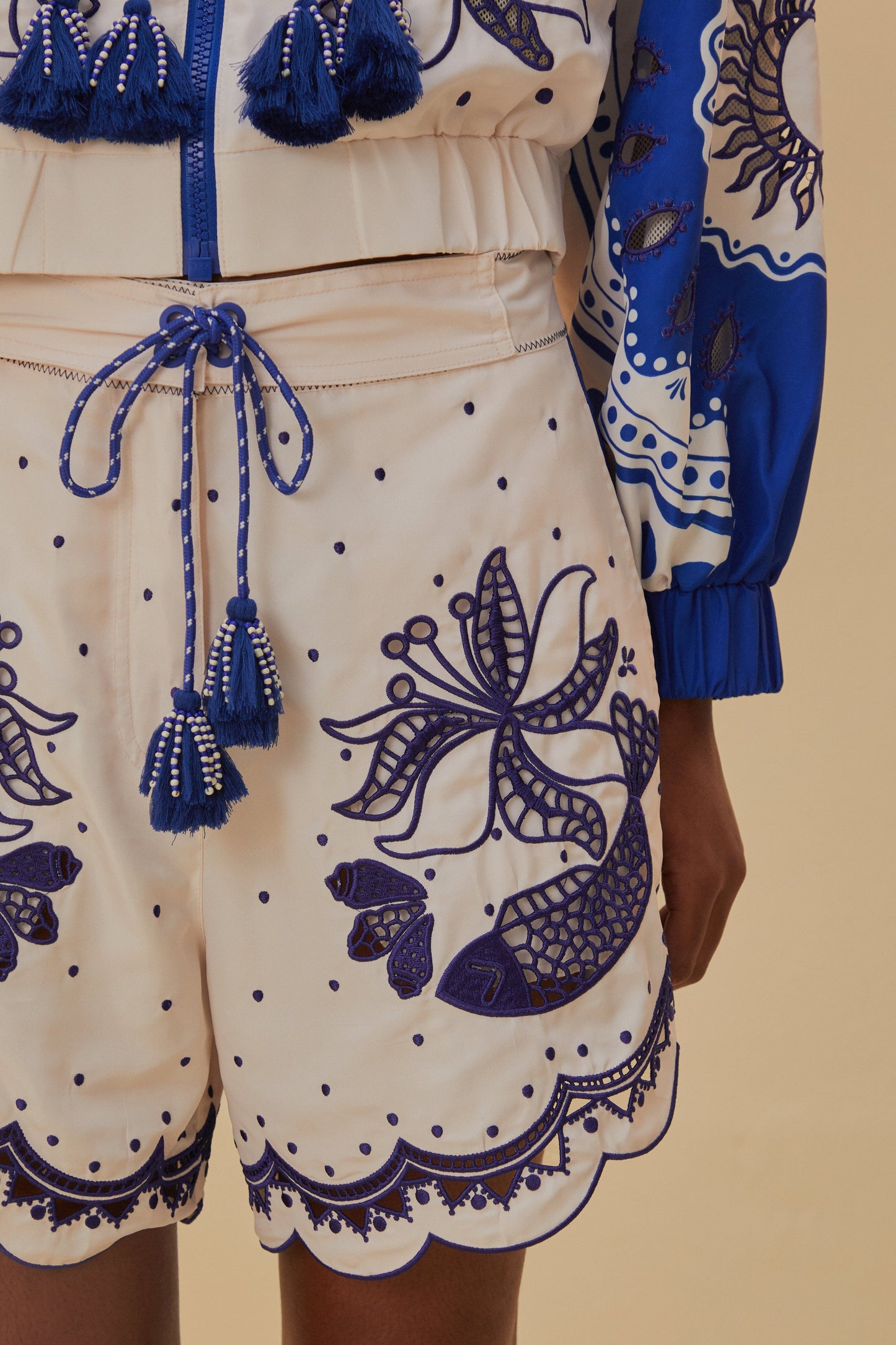 Artisanal Embroidered Shorts