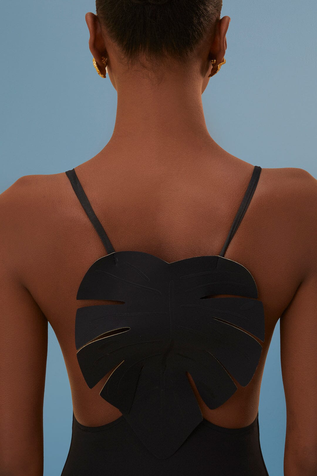 Black One-Piece Swimsuit