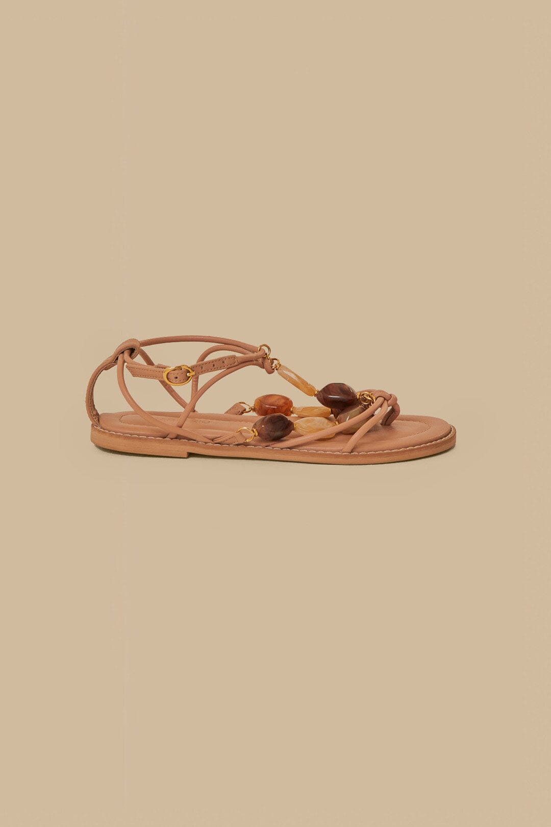 Pink Gem Straps Sandal