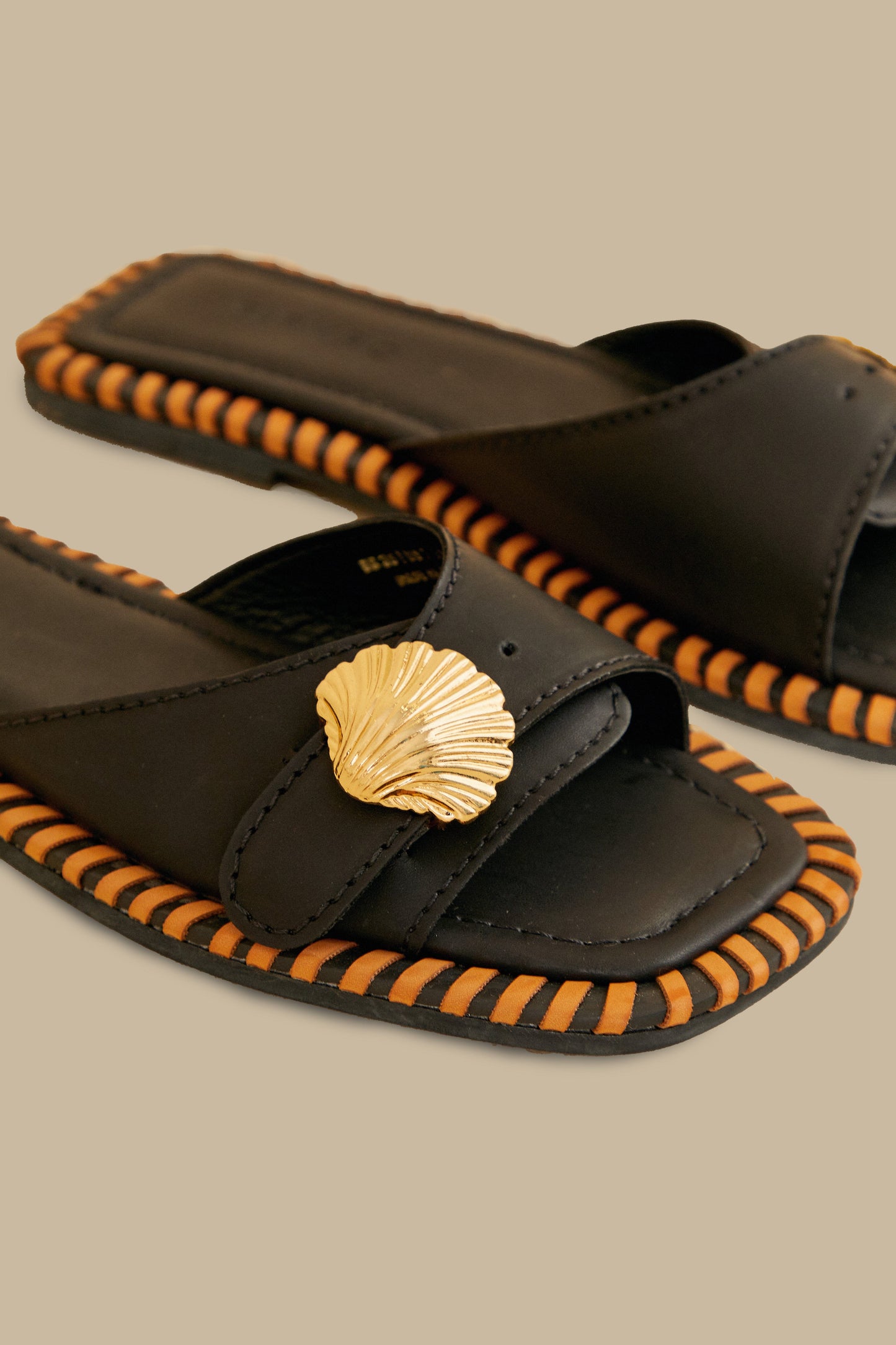 Black Sandal Slipper