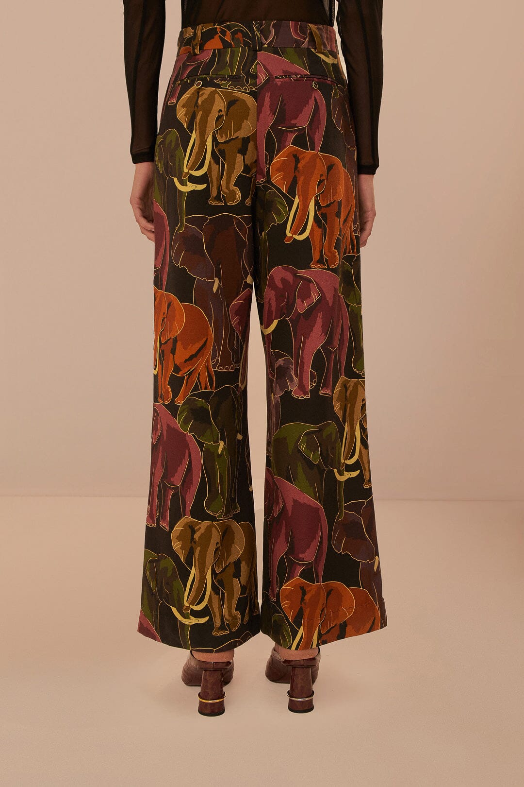 Brown Elephants Pants