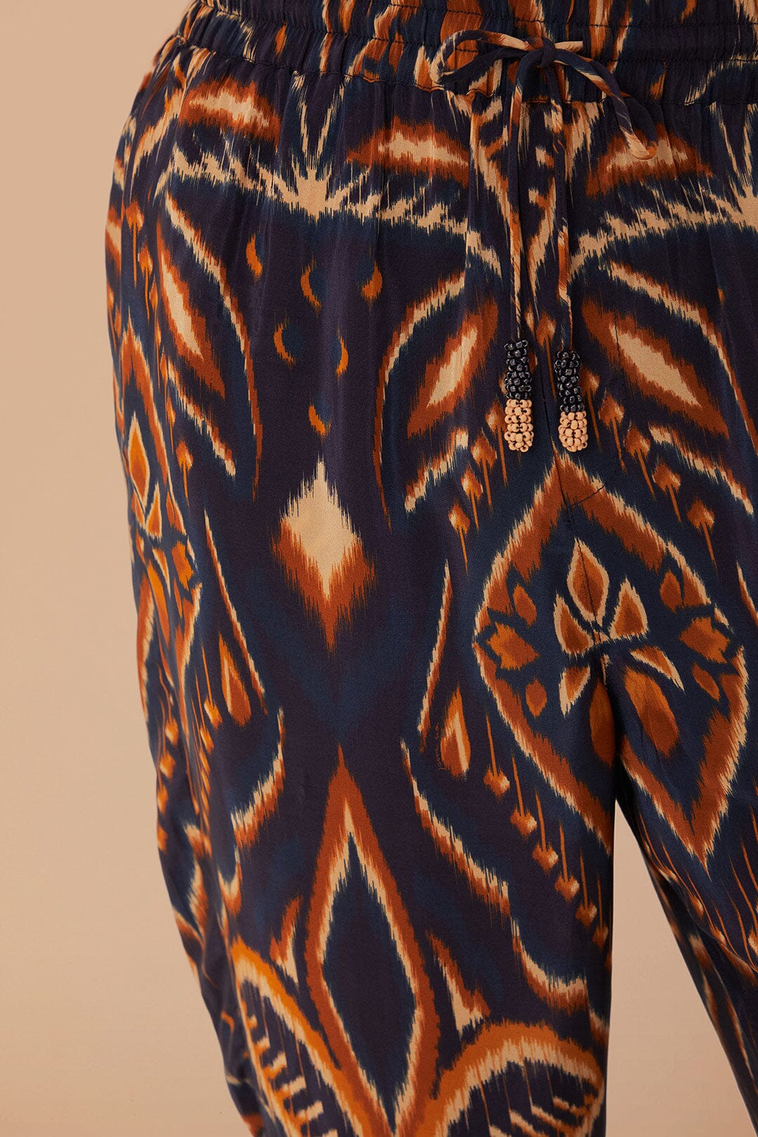 Blue Pineapple Ikat Pants