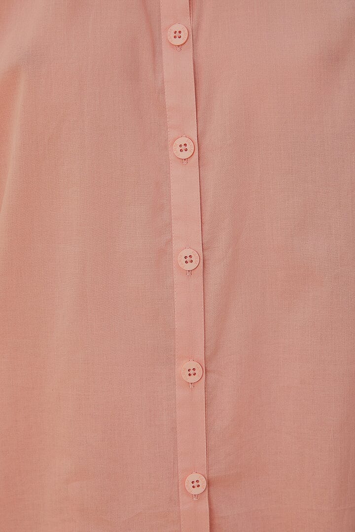 Light Pink Long Sleeve Blouse