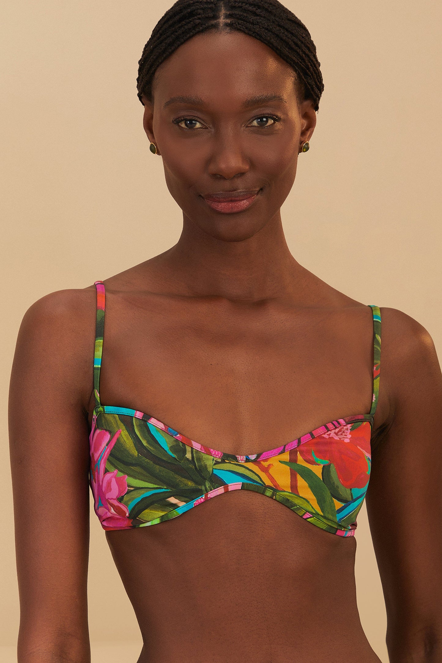 Jardin De Reve Bandeau Bikini Top