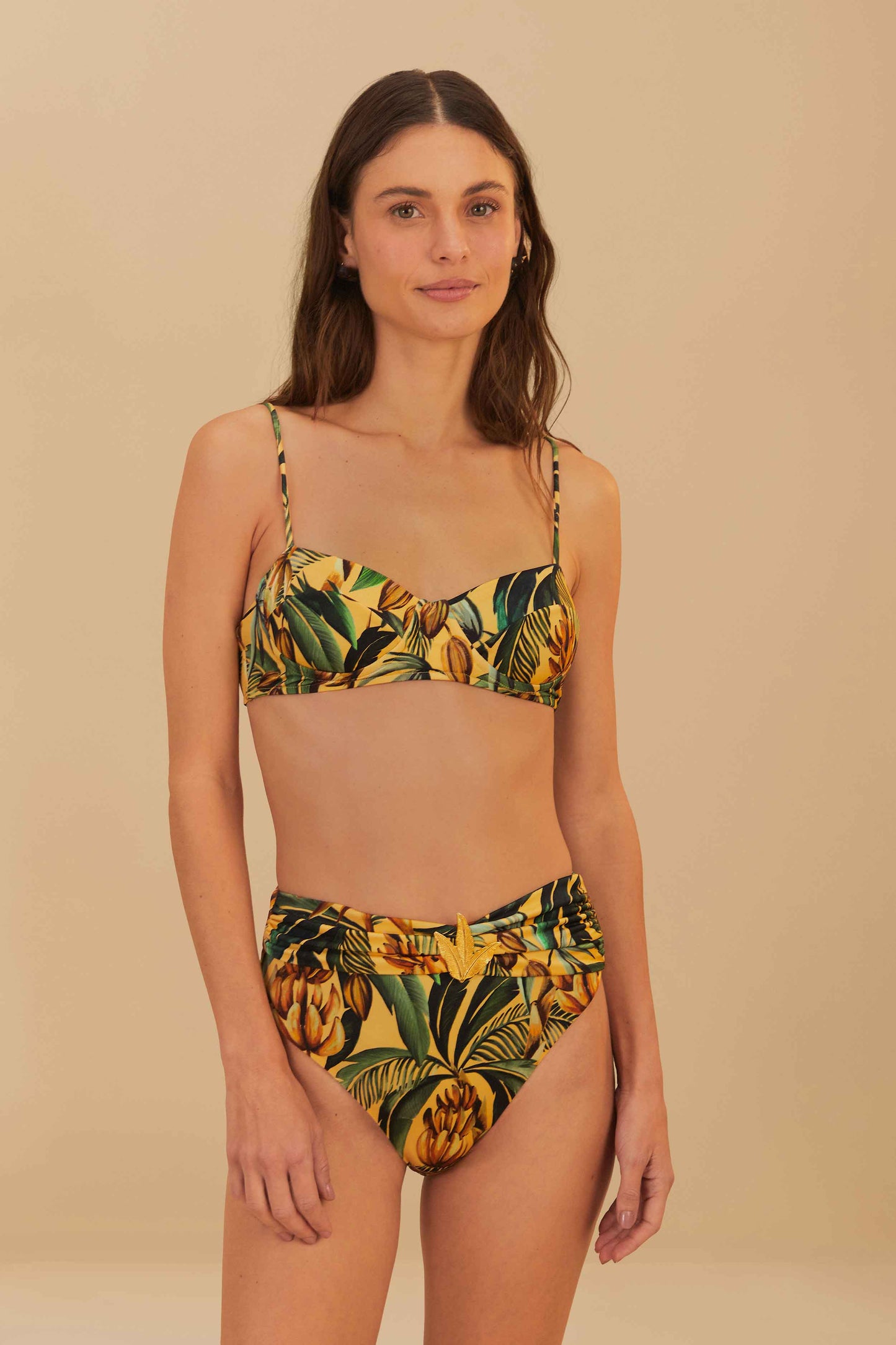 Bananart High Waist Bikini Bottom