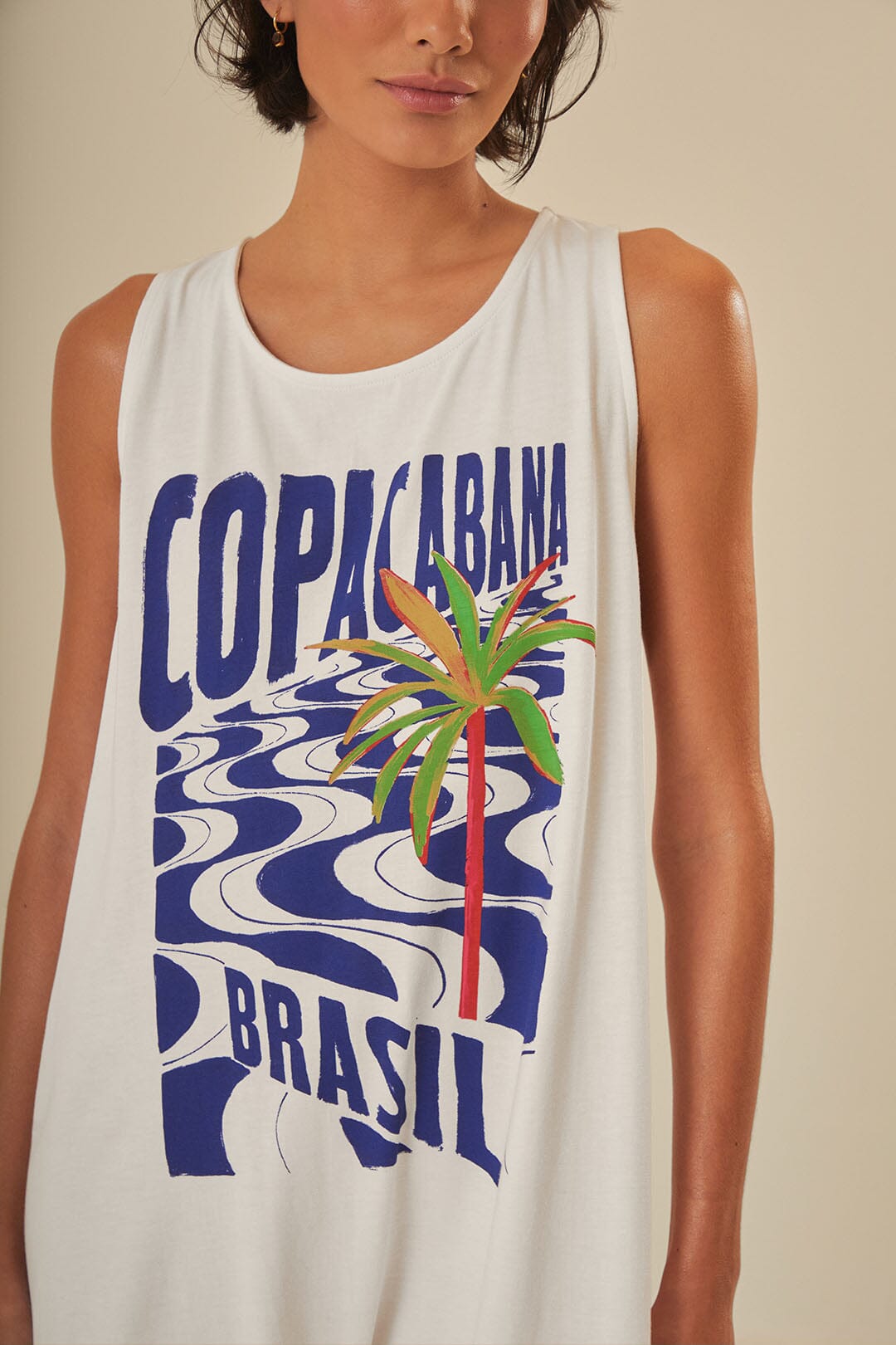 Off-White Copacabana Jersey Jumpsuit