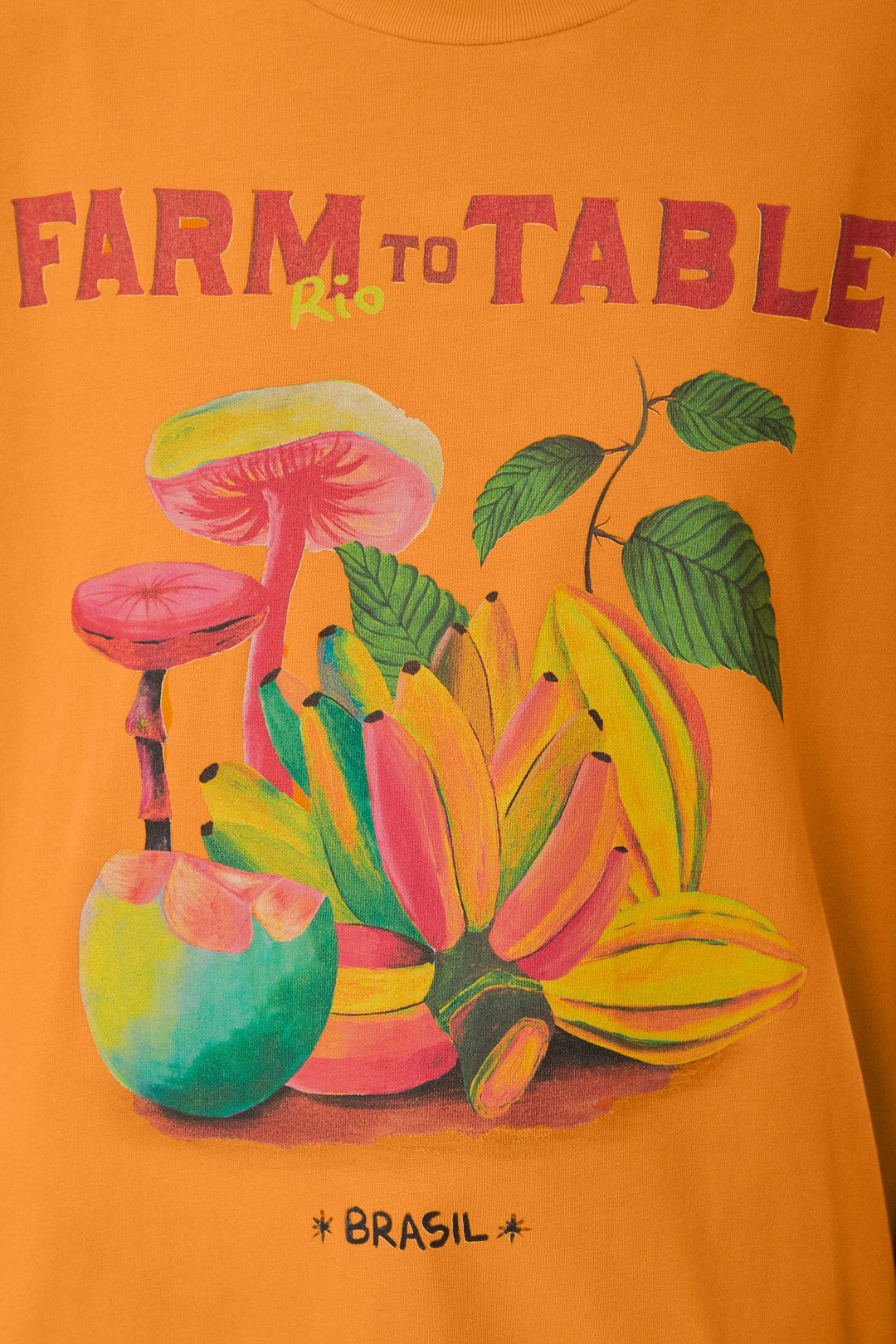Orange Farm Rio To Table Organic Cotton T-Shirt