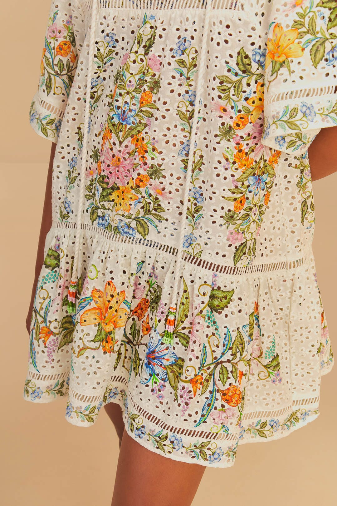 Sweet Bloom Bouquet Short Cover Up