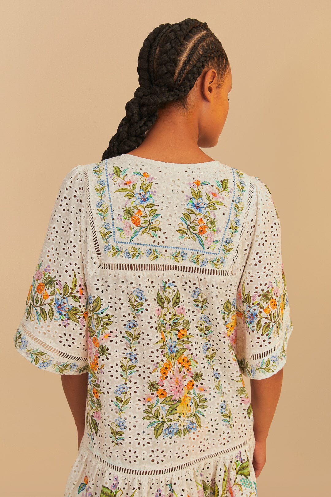 Sweet Bloom Bouquet Short Cover Up