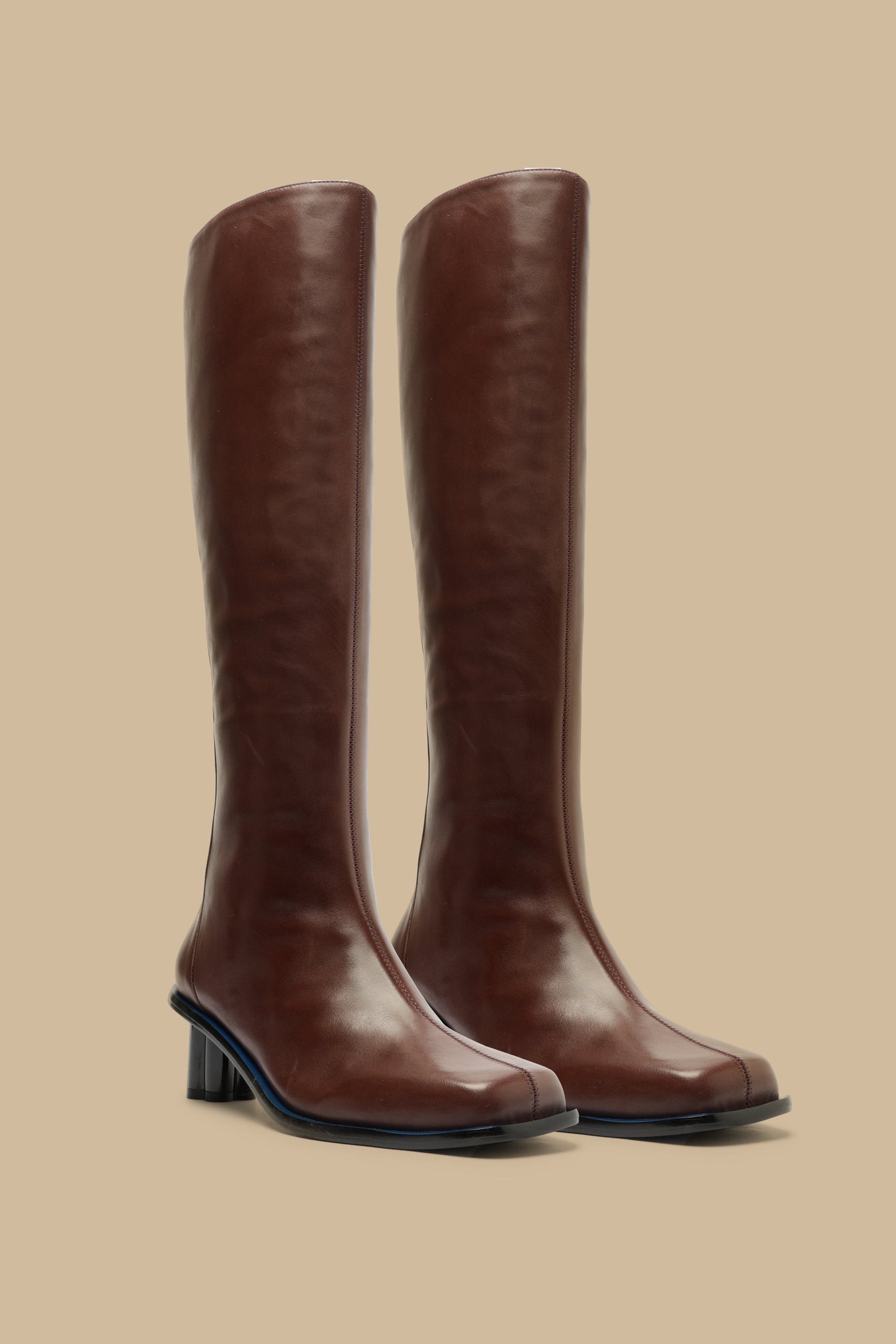 Knee High Square Toe Boot