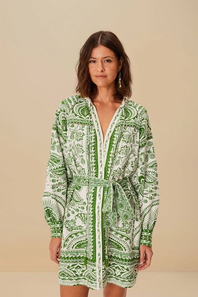 Green River Ride LENZING™ ECOVERO™ Euroflax™ Mini Dress – FARM Rio