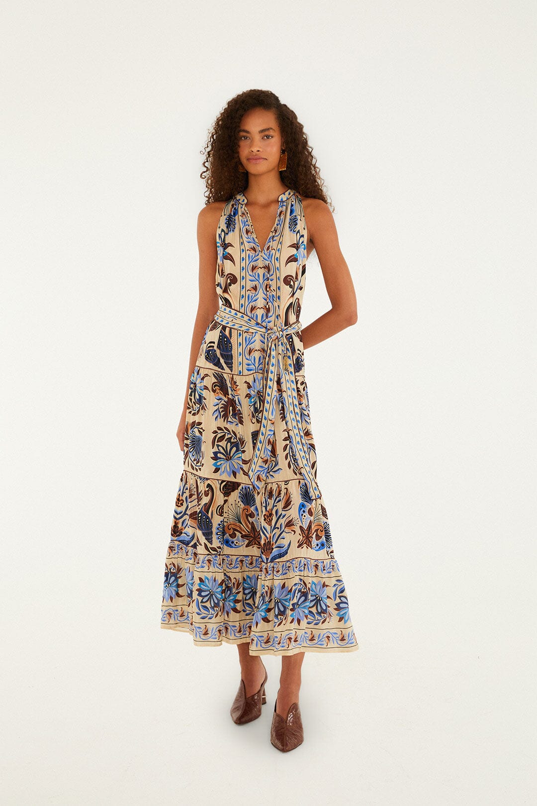 Sand Nature Land Maxi Dress