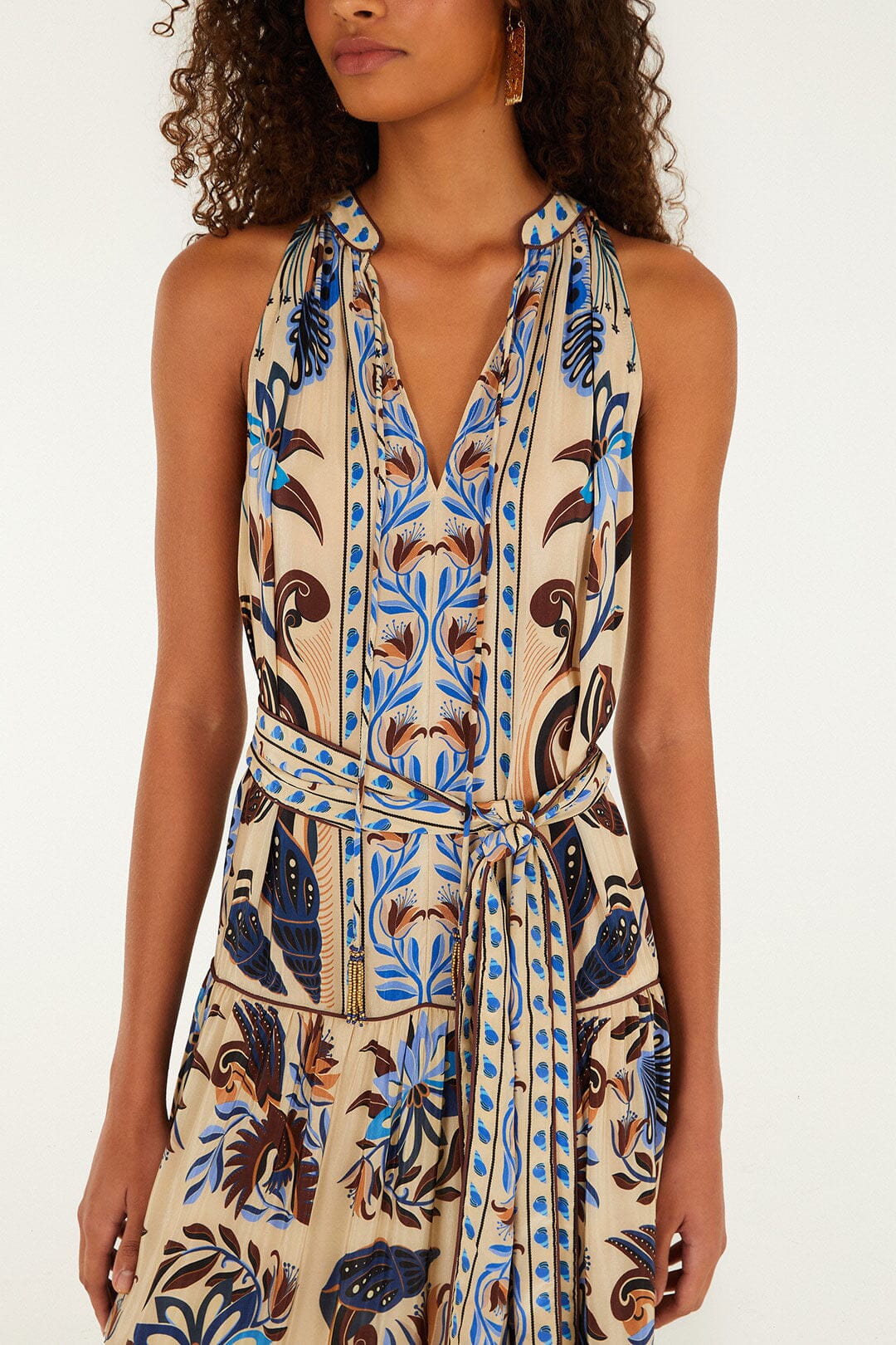 Sand Nature Land Maxi Dress