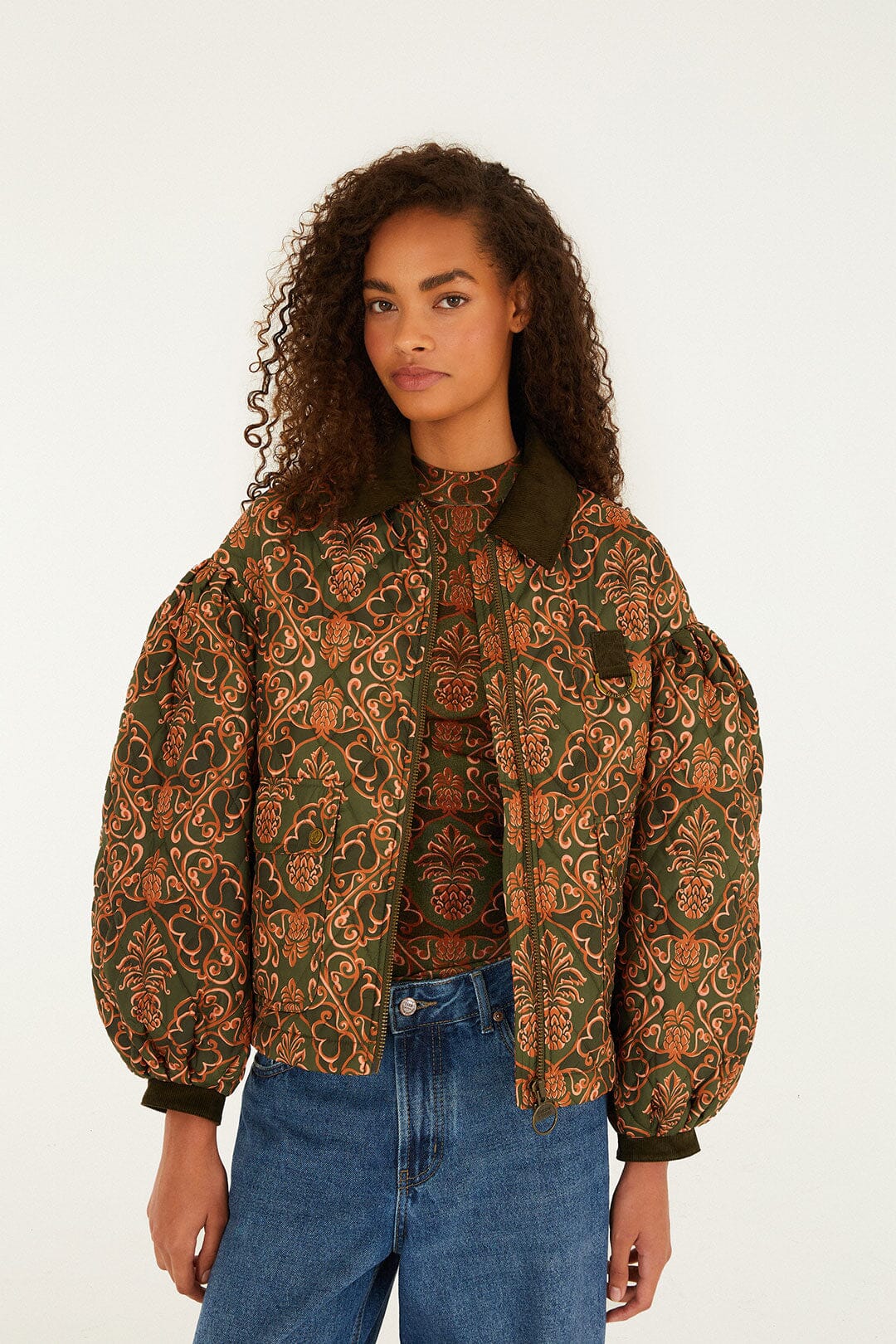 Luisa Quilted Jacket | FARM Rio