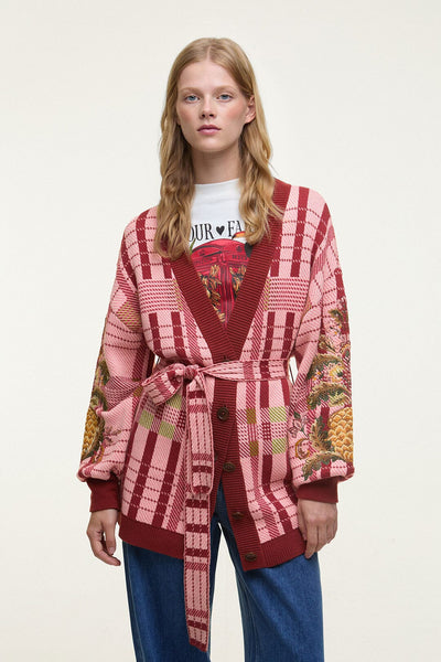 Luisa Embroidered Cardigan | FARM Rio