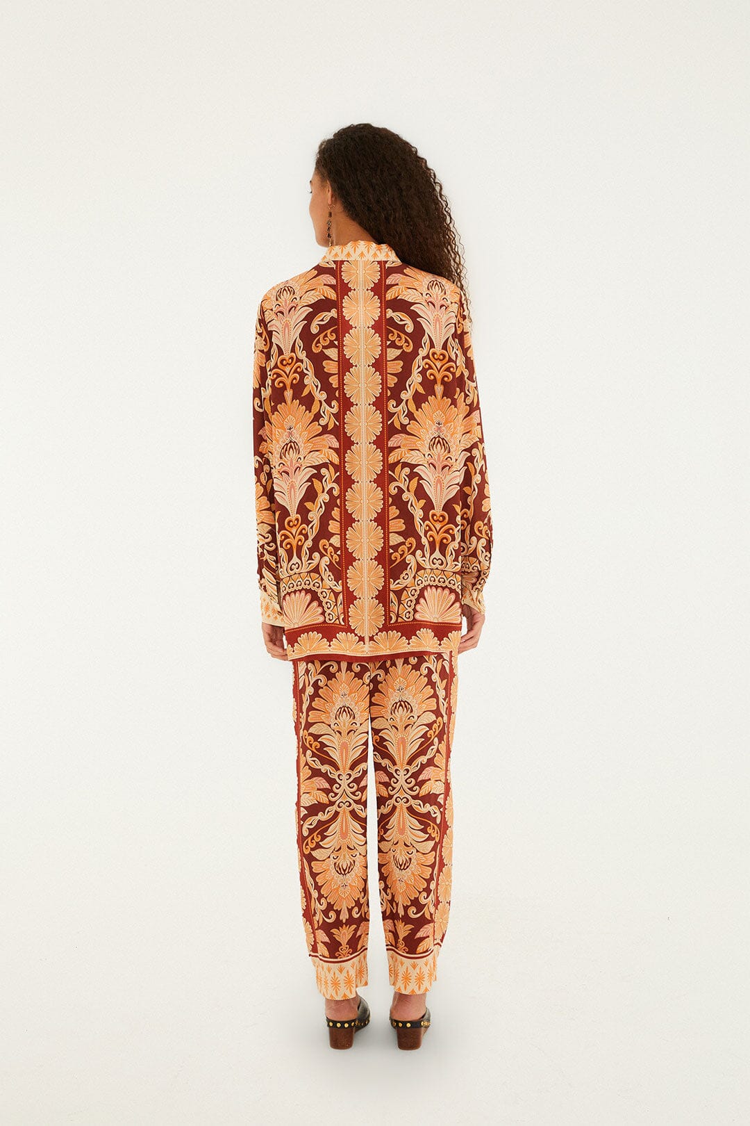 Red Wonderful Tapestry Sand Shirt