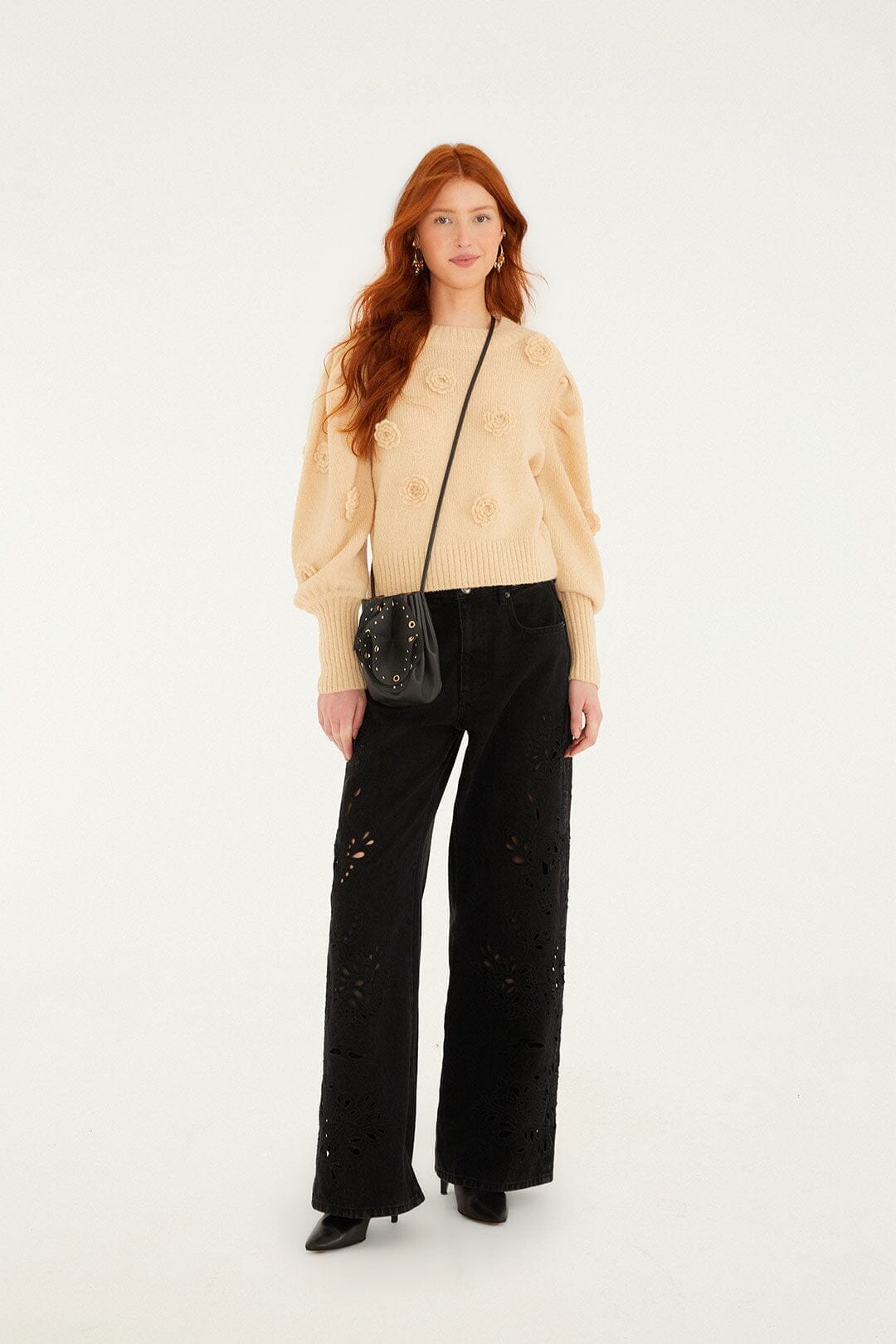 売切最終【新品同様20AW ADORE ¥37.400 クロスステッチニット Sunset Stripes Crochet Sweater – FARM Rio