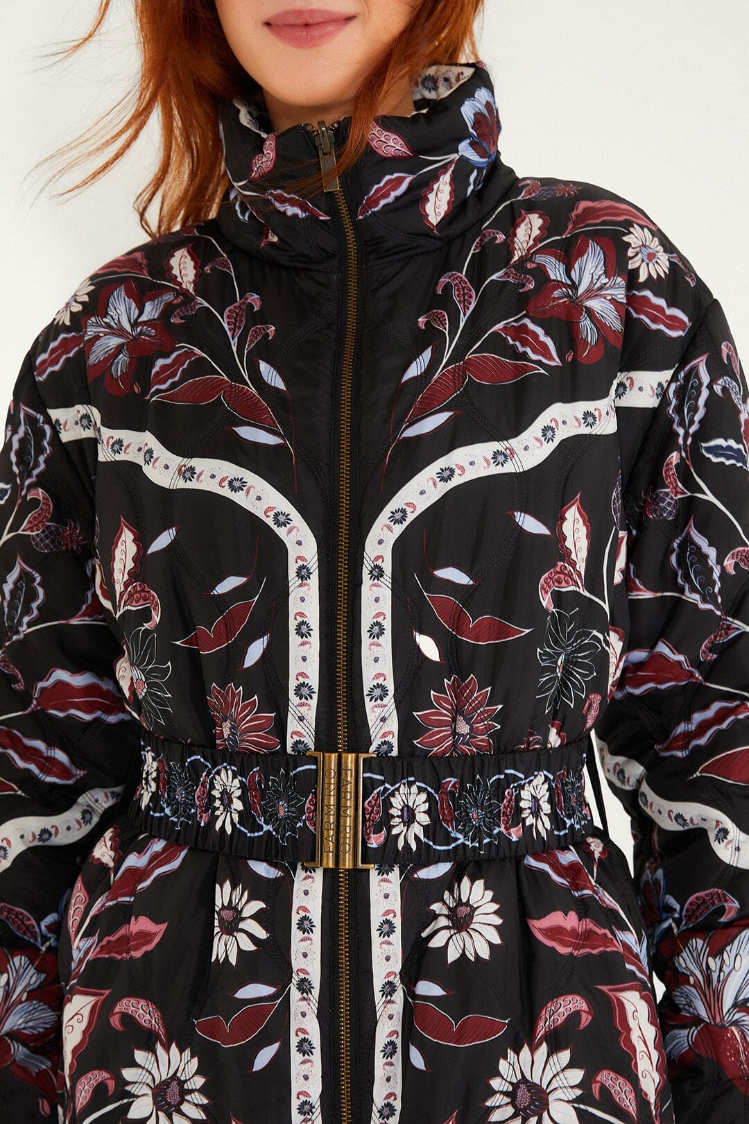 Black Marcelle Reversible Maxi Puffer Jacket