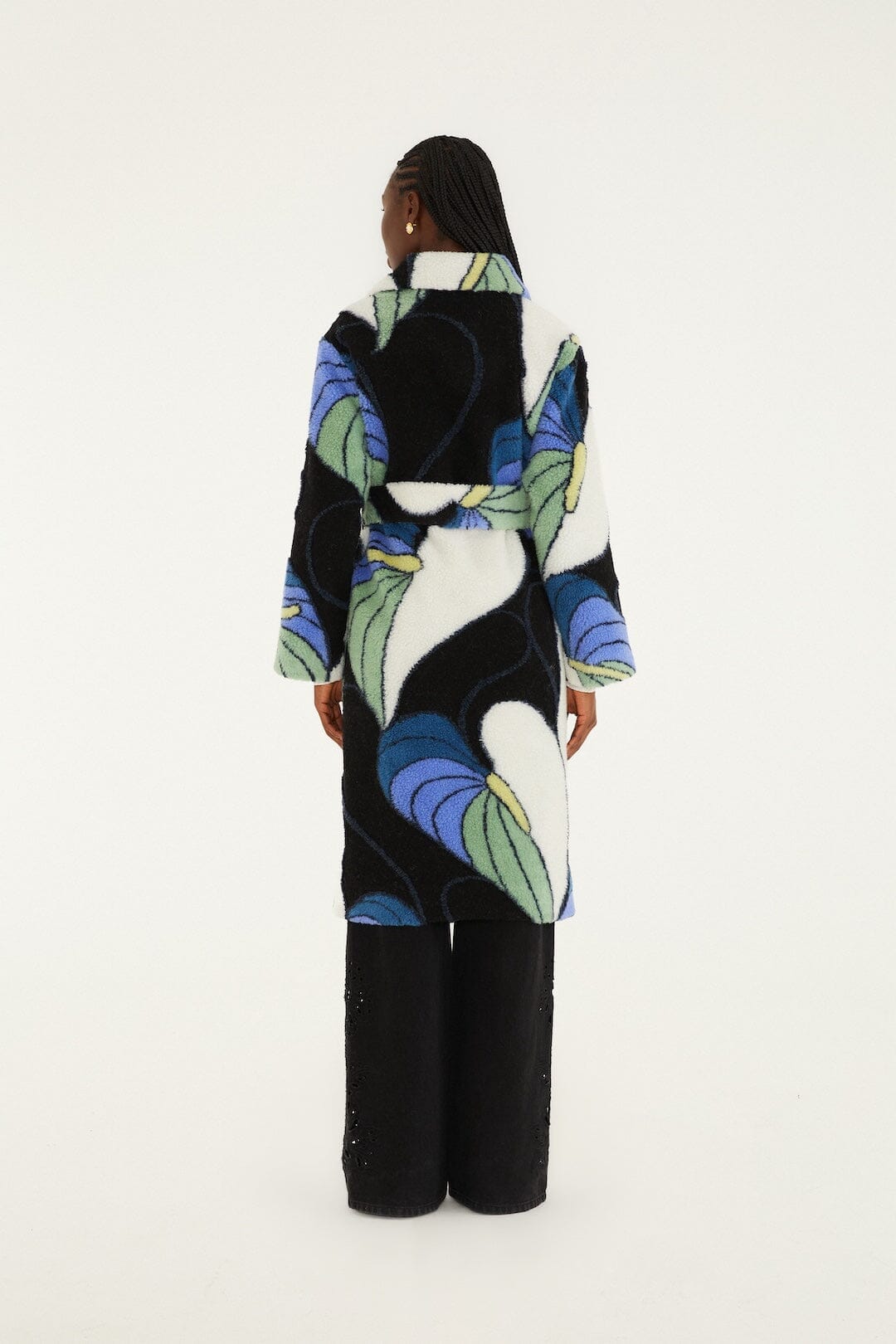 Lovely Anthurium Fleece Coat | FARM Rio