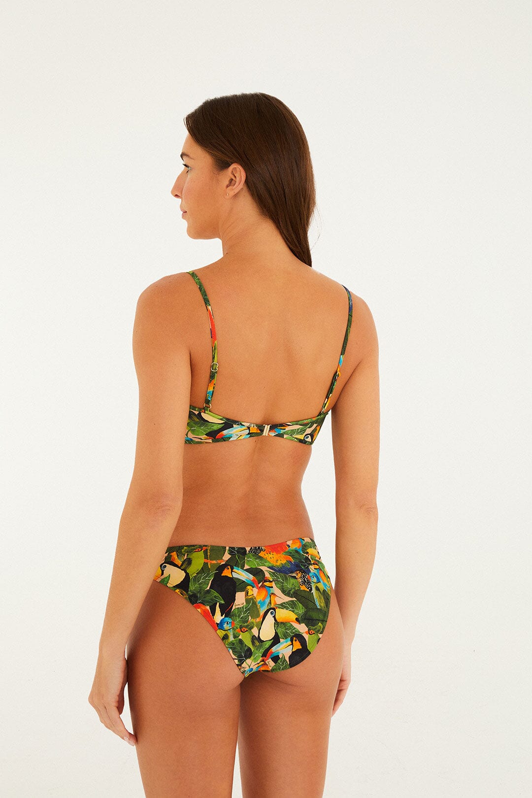 Bird Leaves Low Full Bikini Bottom