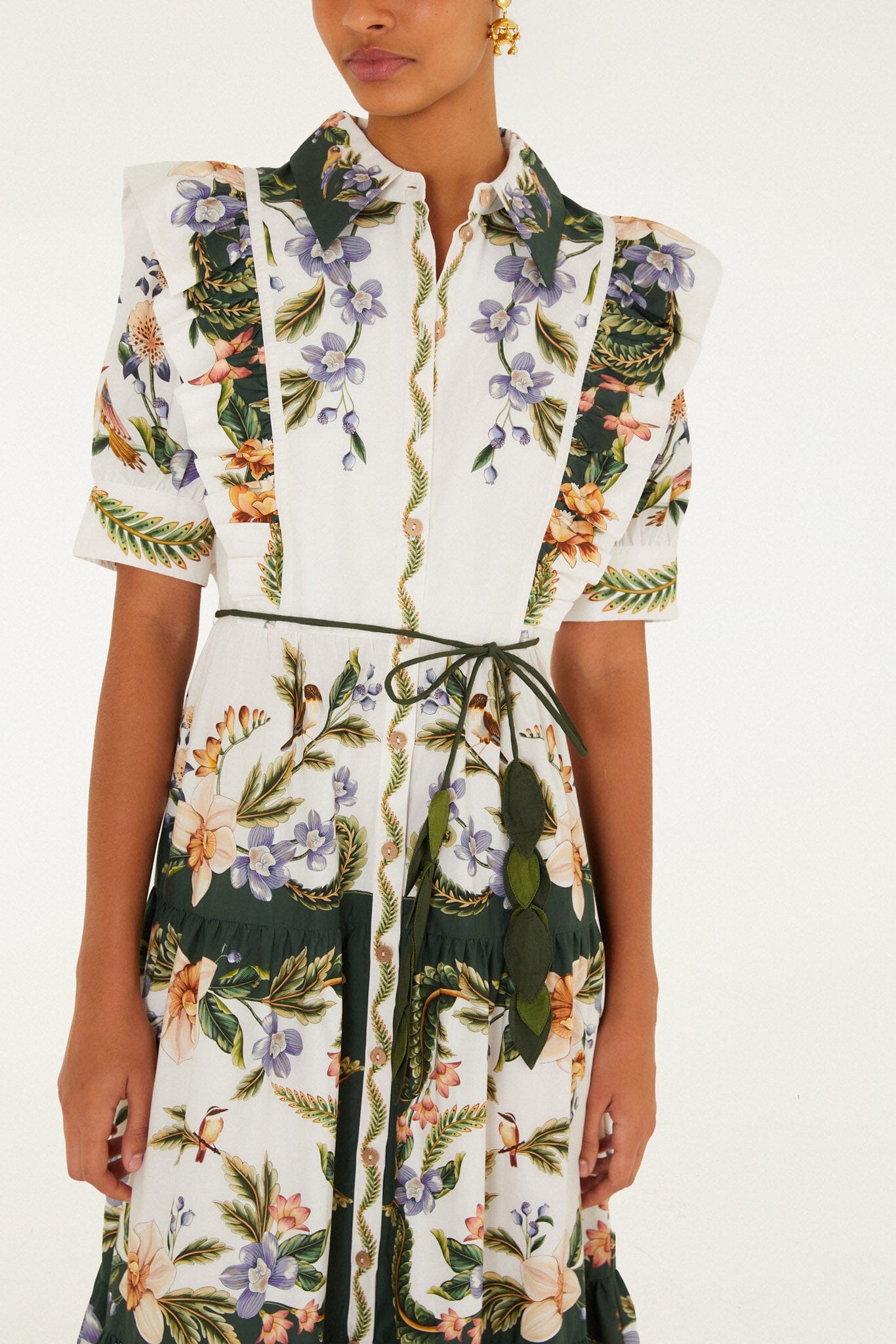 Sand Nature Short Sleeve Maxi Dress