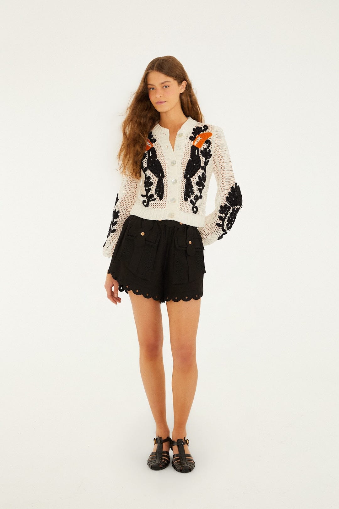 Toucan Crochet Cardigan