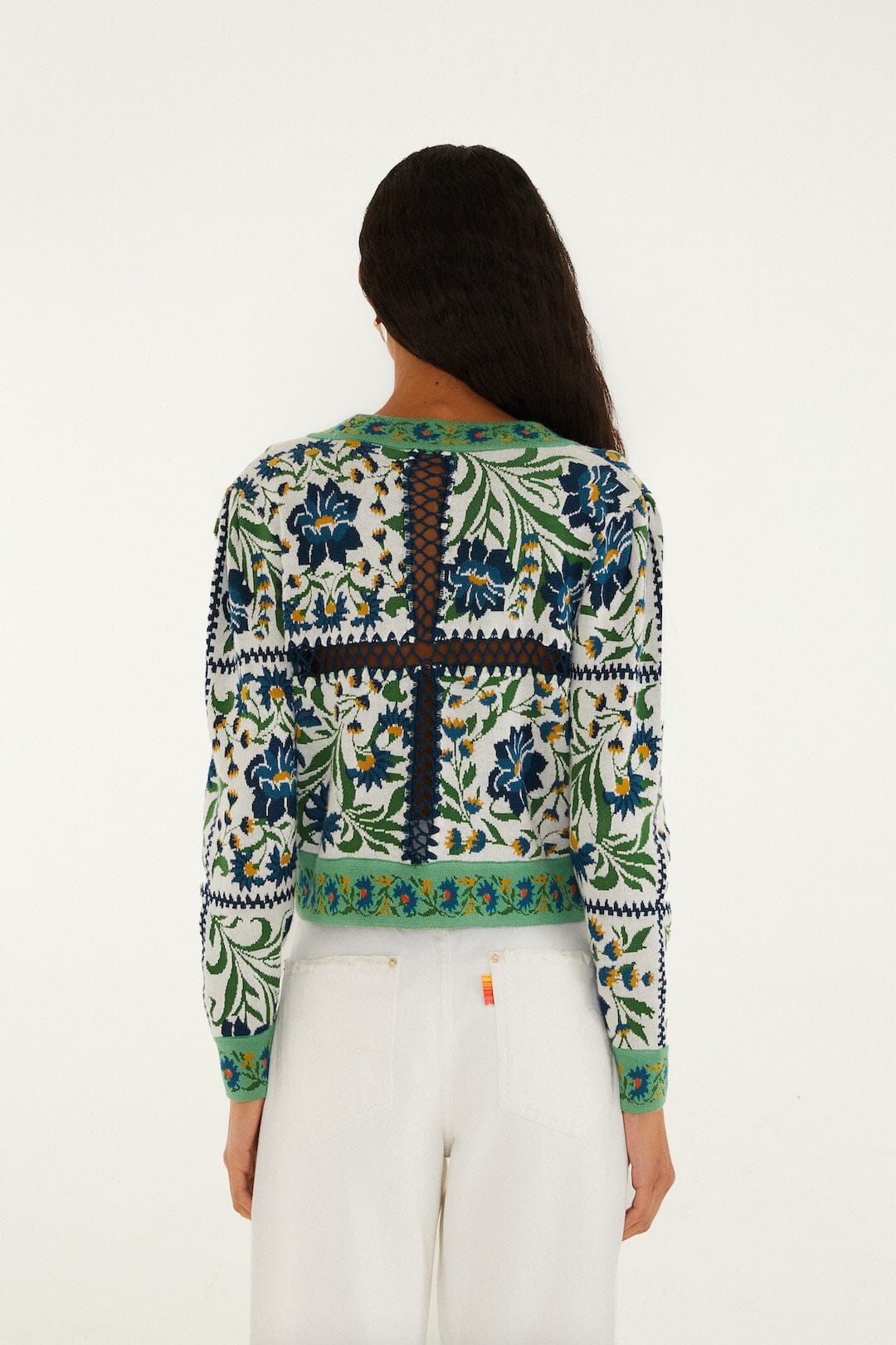 Off-White Manoela Buttoned Knit Cardigan