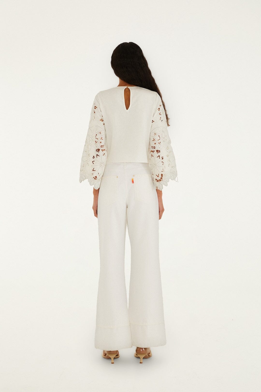 Twill Fringe Pocket Pants