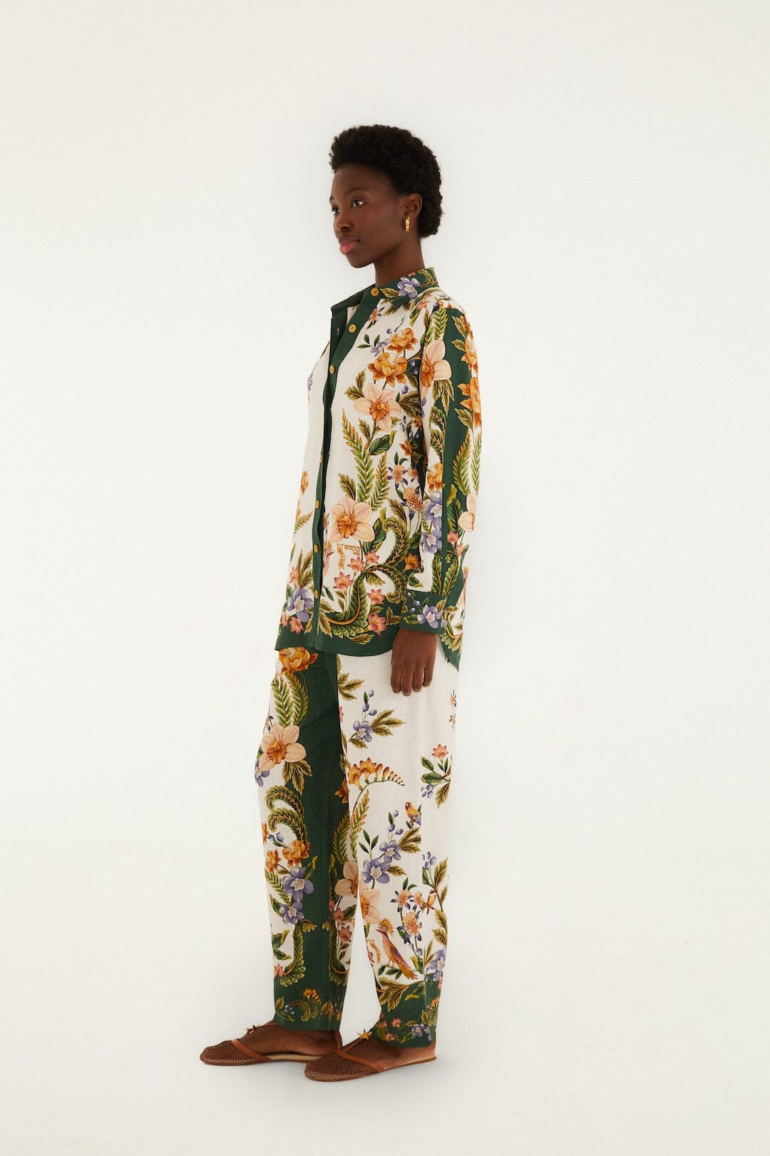 Sand Nature Pockets Pants | FARM Rio