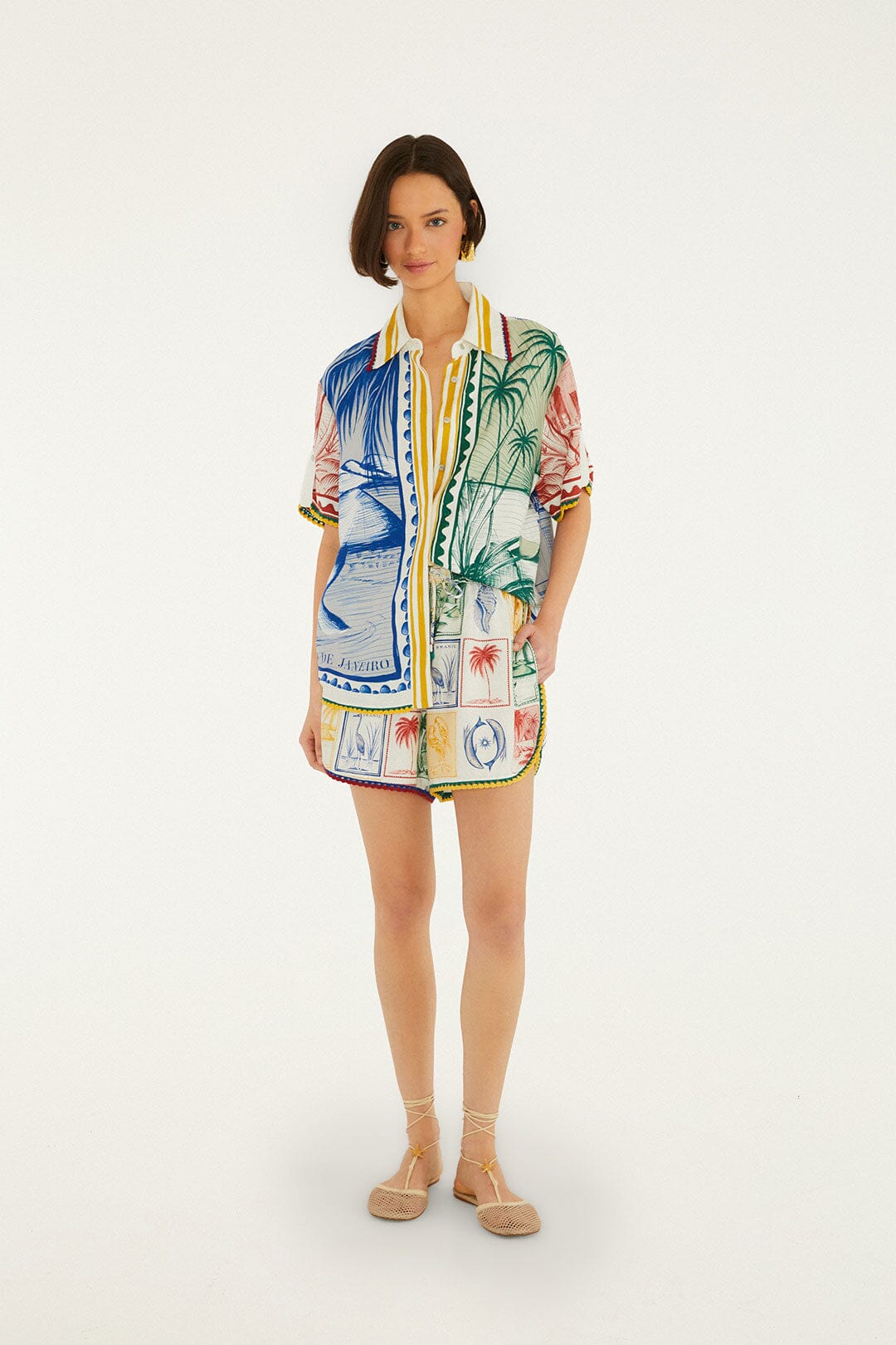 Off-White Brasil Vintage Crochet Lenzing™ Ecovero™ Euroflax