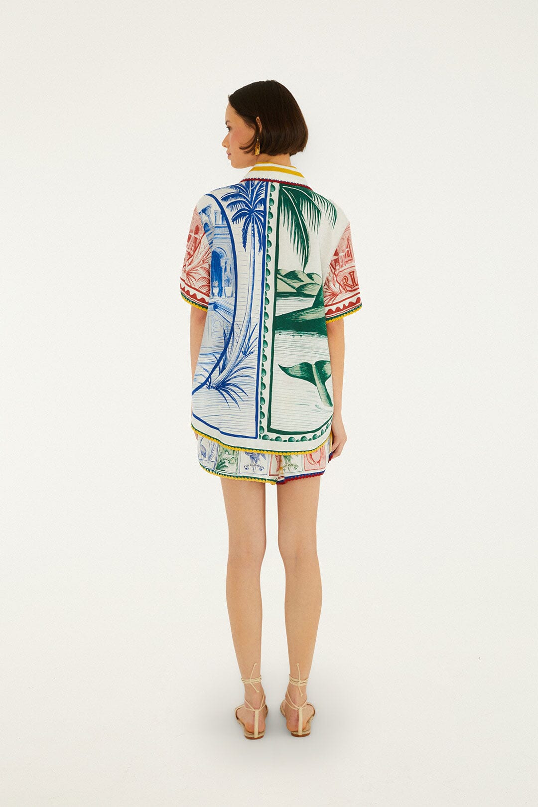 Off-White Brasil Vintage Crochet Lenzing™ Ecovero™ Euroflax