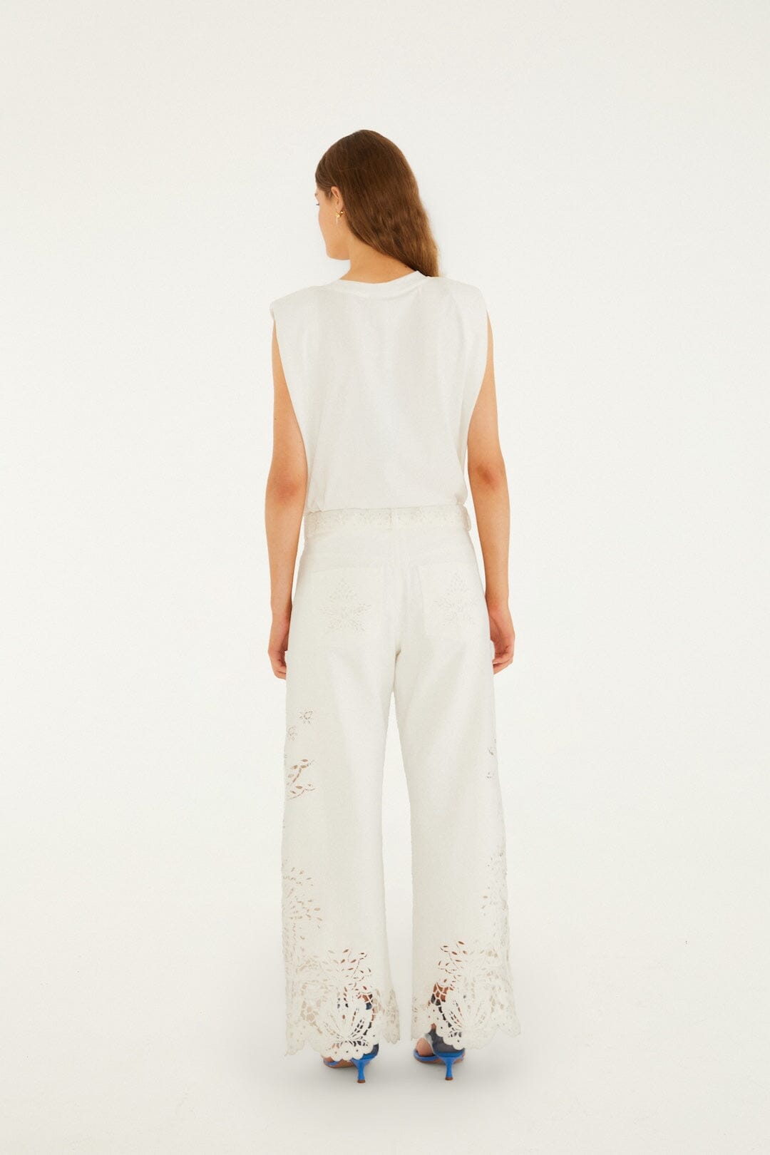 Off-White Boho Beauty Richelieu Pants