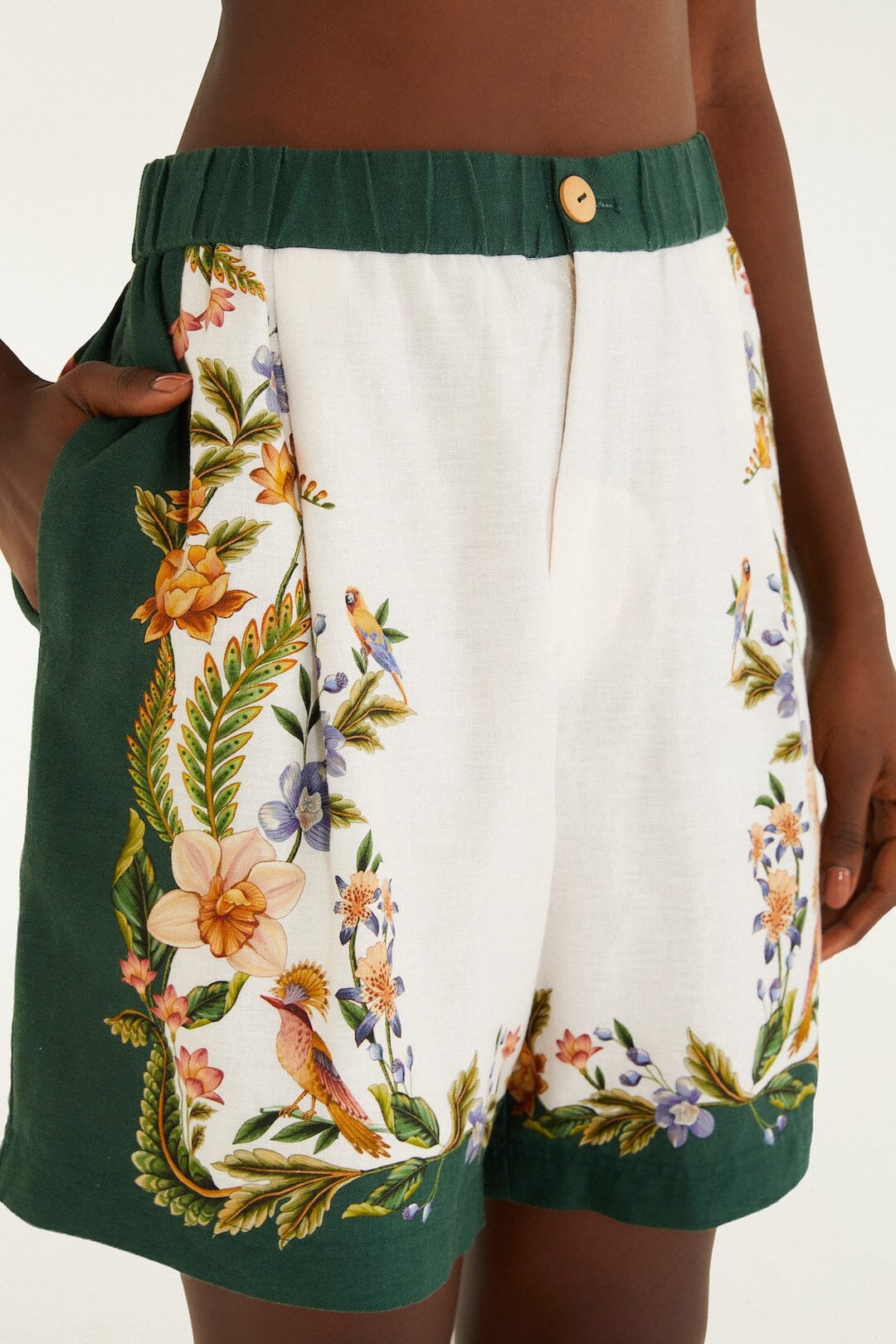 Off-White Nature Lenzing Ecovero Euroflax Shorts