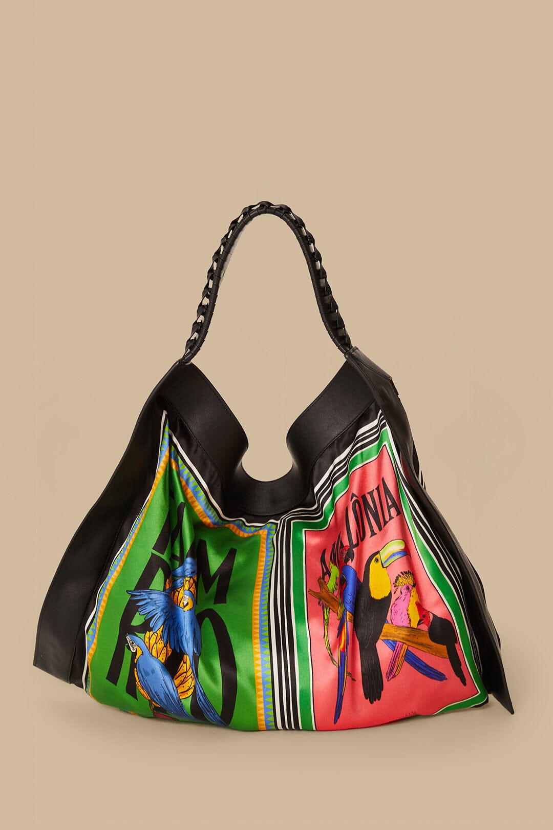 Tropical Birds Scarf Bag