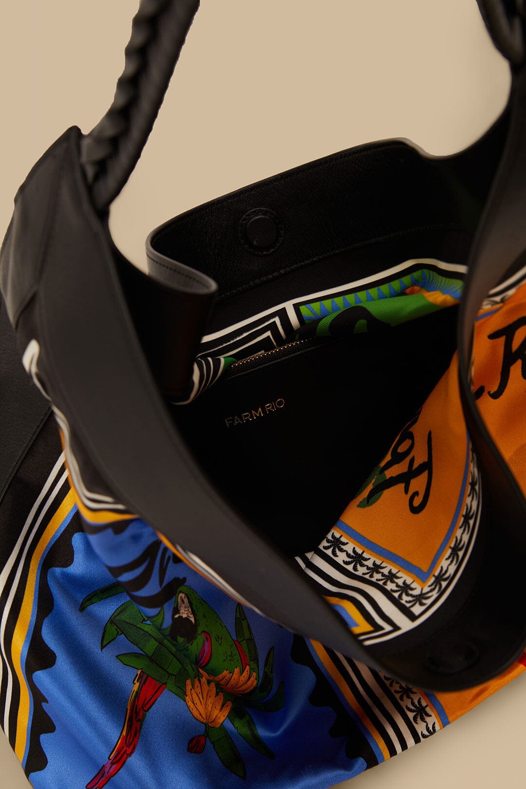 Tropical Birds Scarf Bag