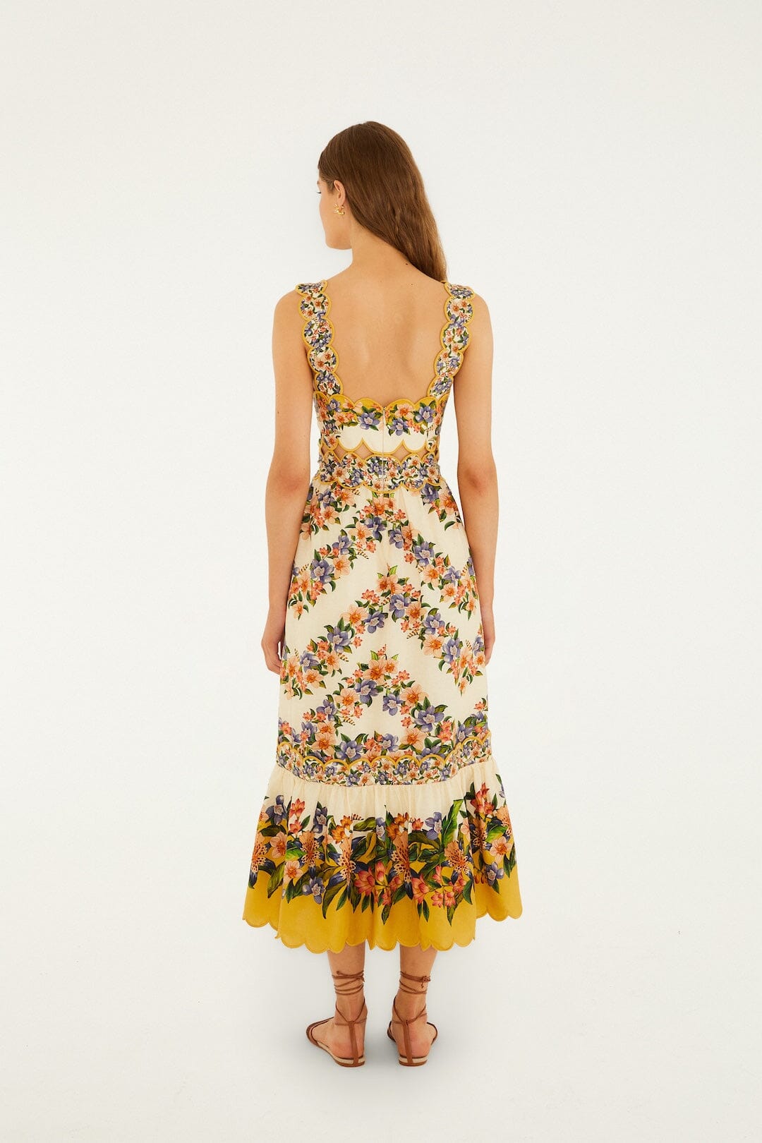 Farm Rio-Dresses Hilo Stripes Sand-Dresses Farm Rio-Dresses Hilo Stripes Sand-Dresses