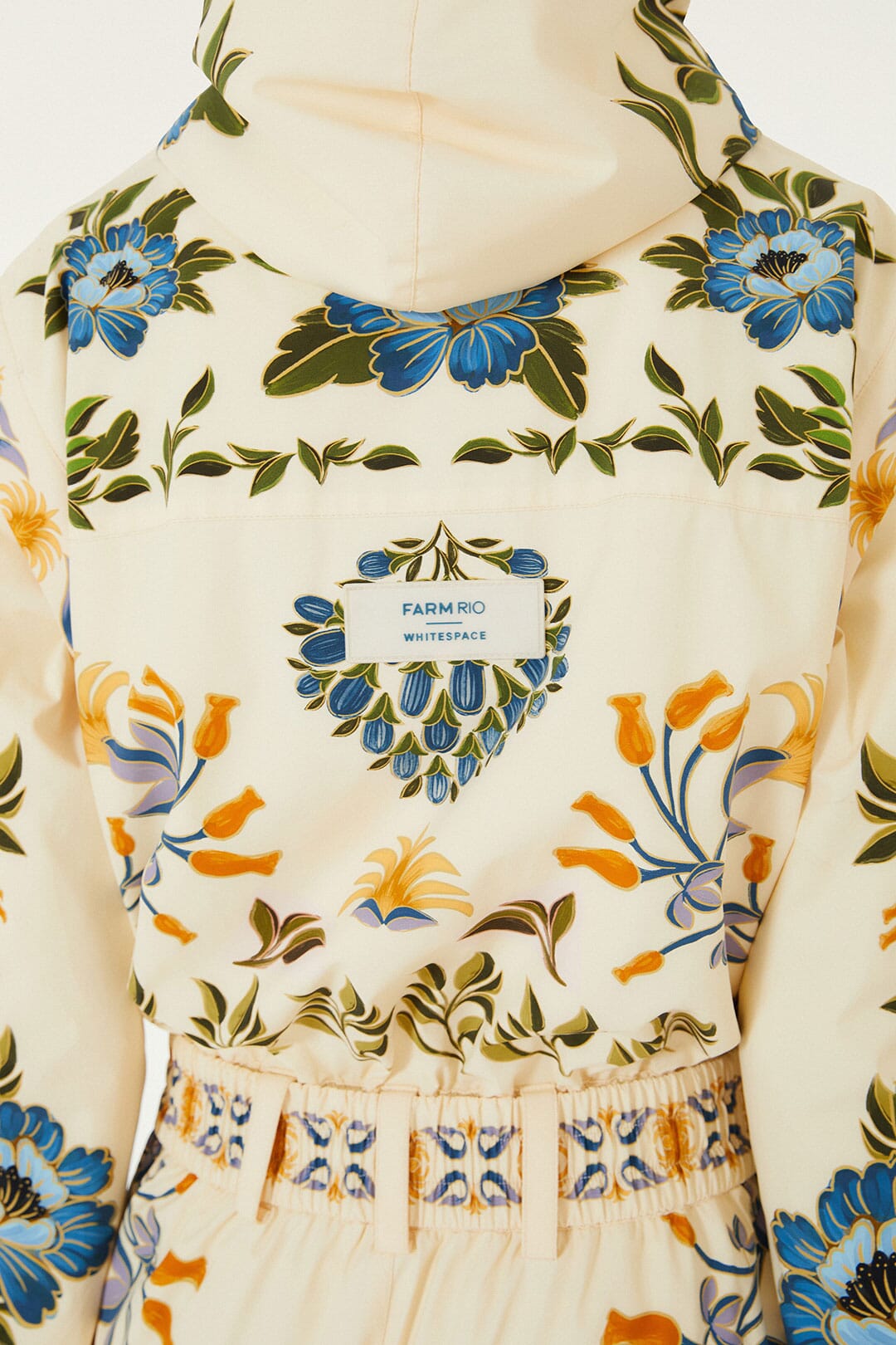 Off-White Winter Garden Hooded Belted Ski Jumpsuit