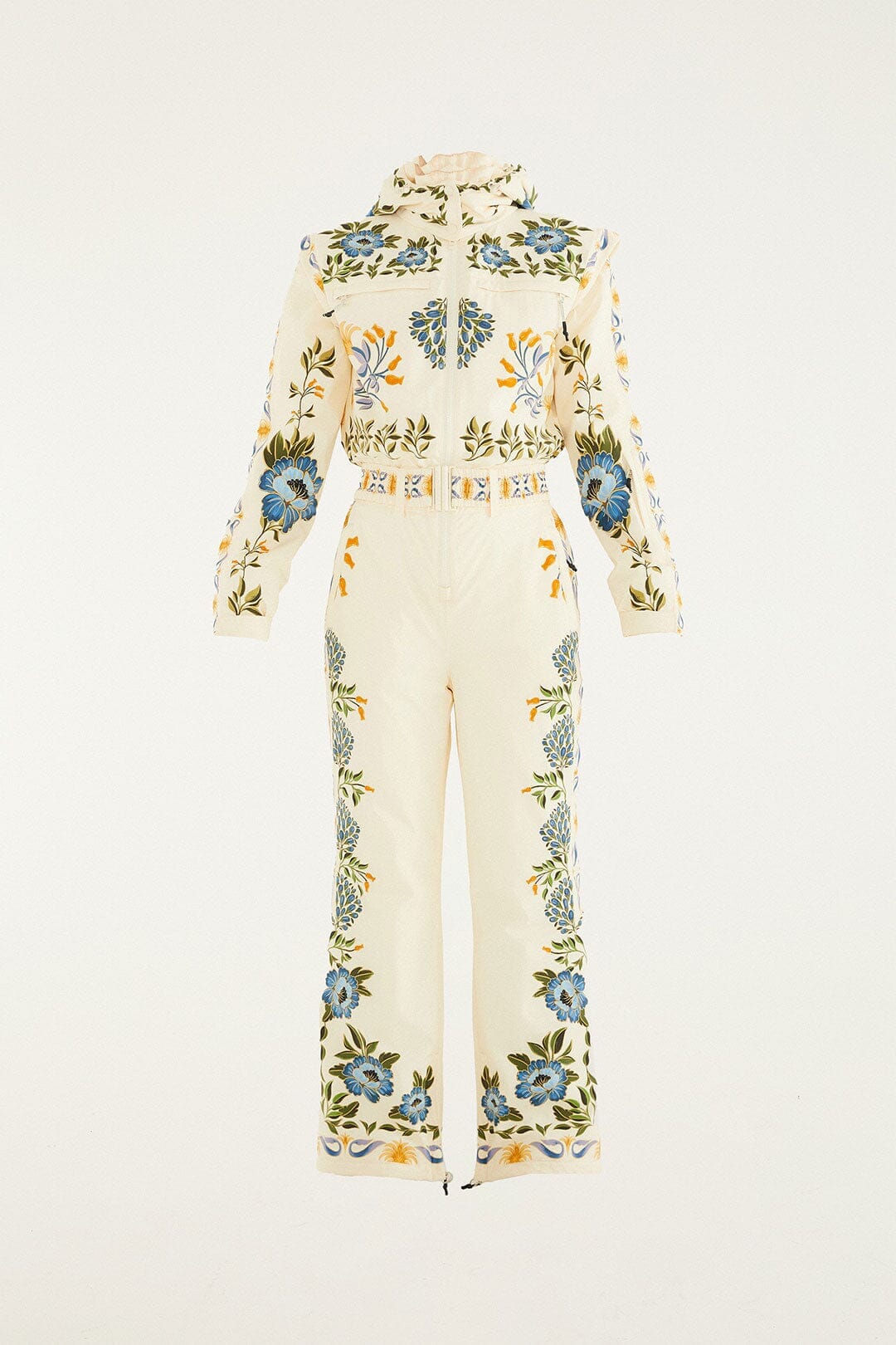 Off-White Winter Garden Jumpsuit | FARM Rio