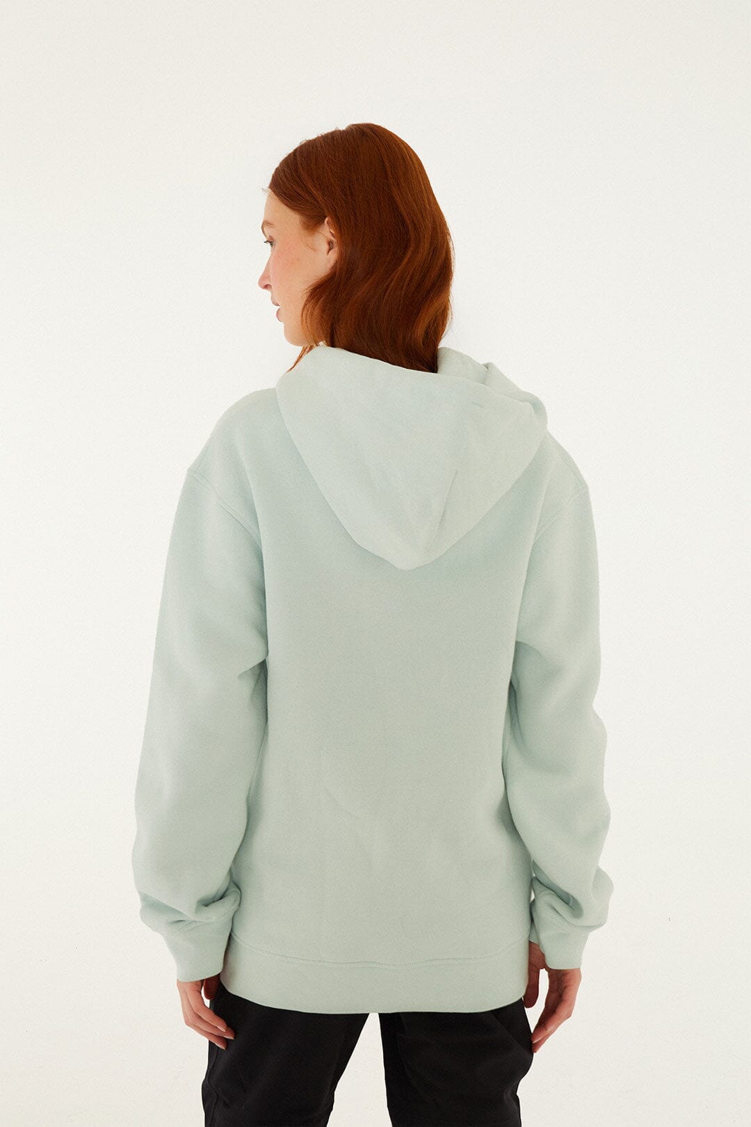 Blue Snow Macaw Hooded Sweatshirt