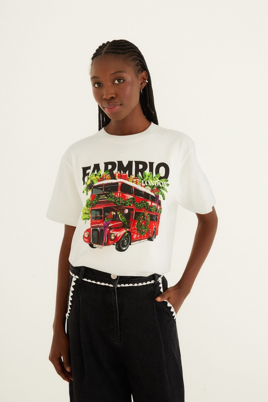 Off-White London Bus Organic Cotton T-Shirt