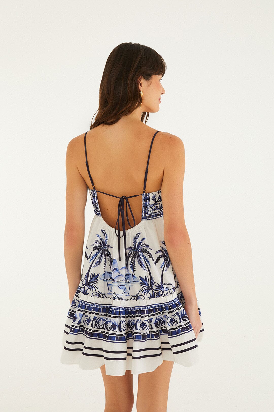 Off-White Wonderful City Organic Cotton Mini Dress