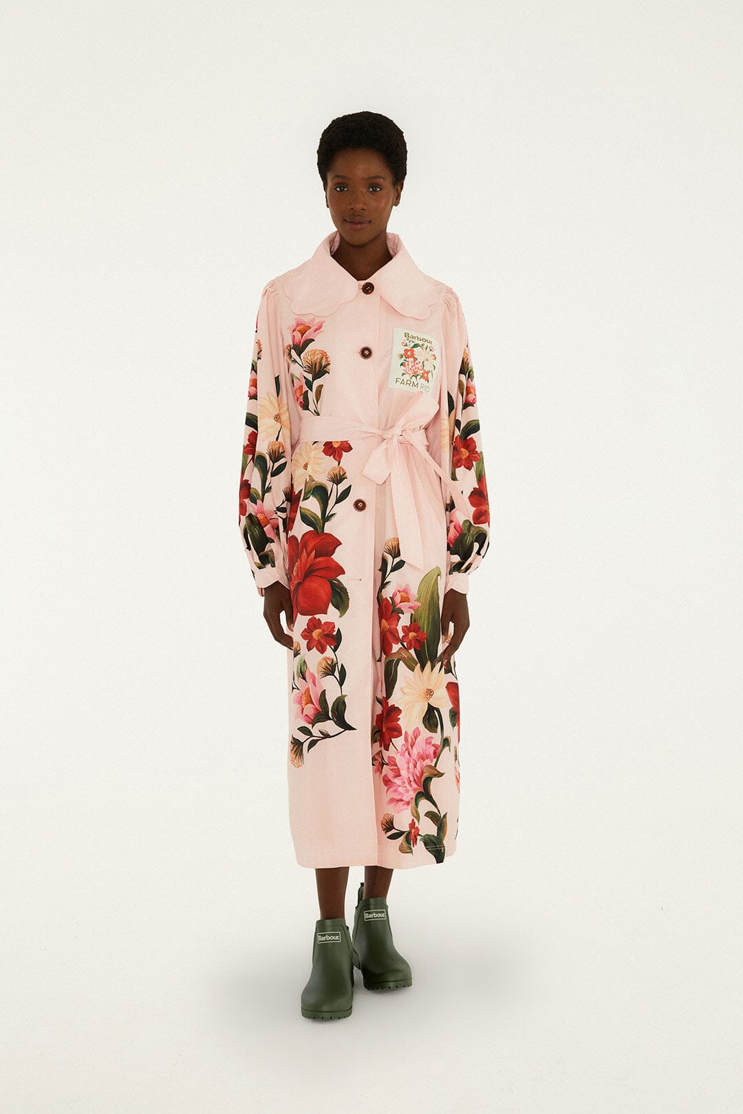 Bromelia Trench Coat | FARM Rio