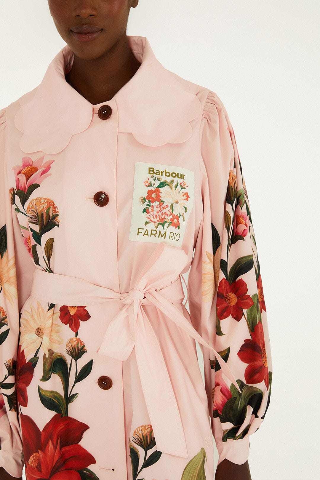 Bromelia Trench Coat | FARM Rio
