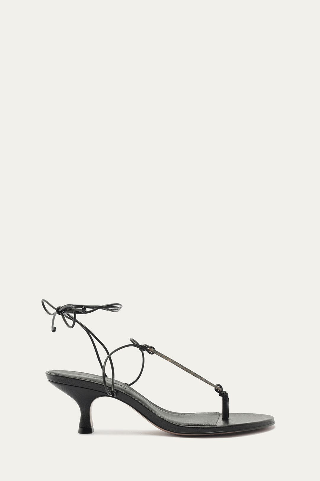 Stone Kitten Heel Sandal